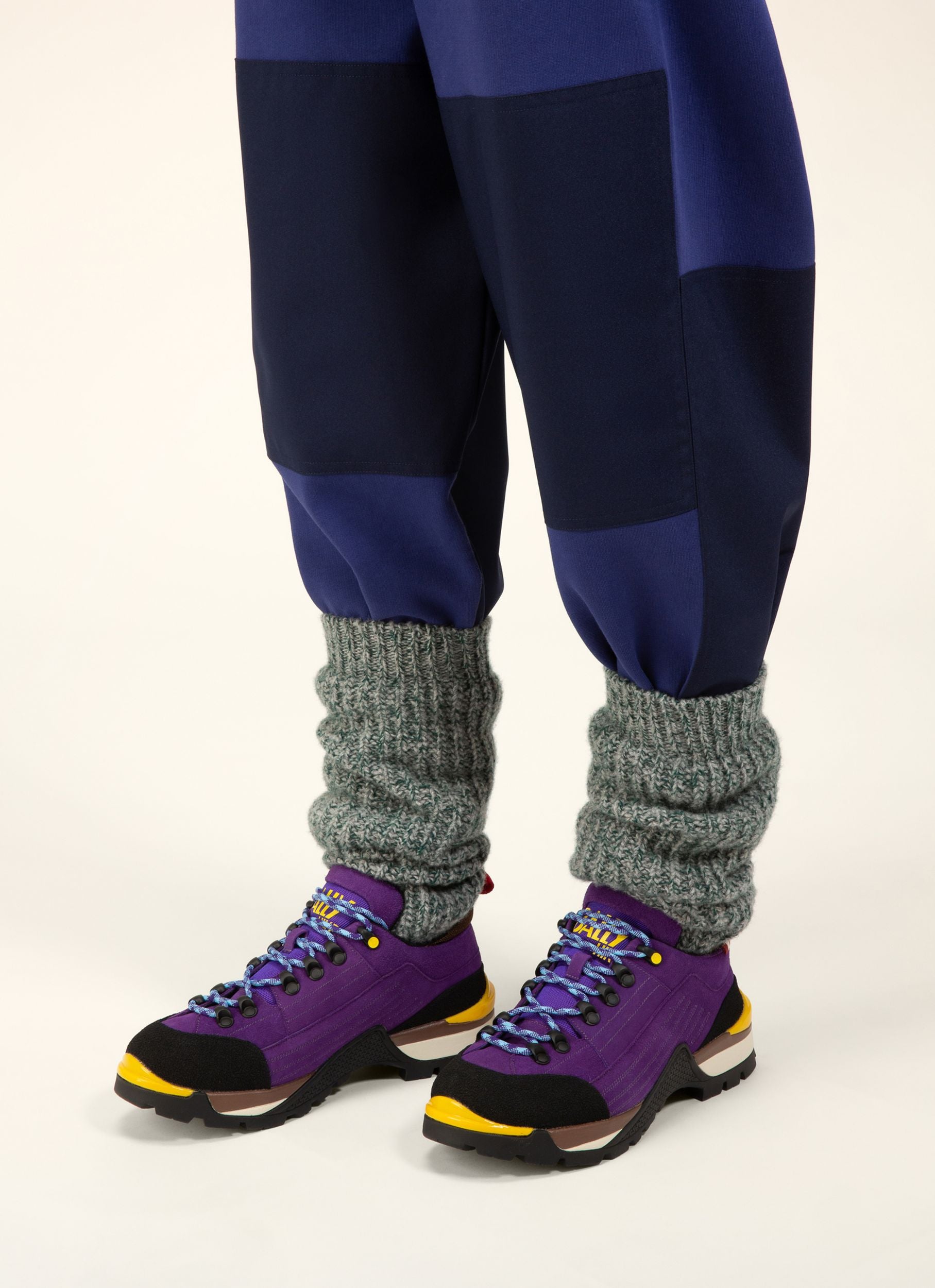 Bally Hike 2 Suede Hiking Shoes In Purple - Women's - Bally - 06