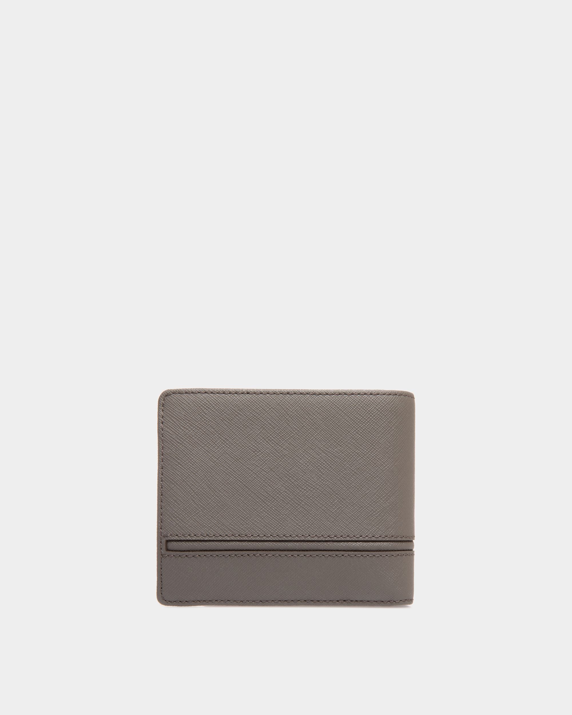 Wallet In Grey Bovine Split - Hombre - Bally - 02