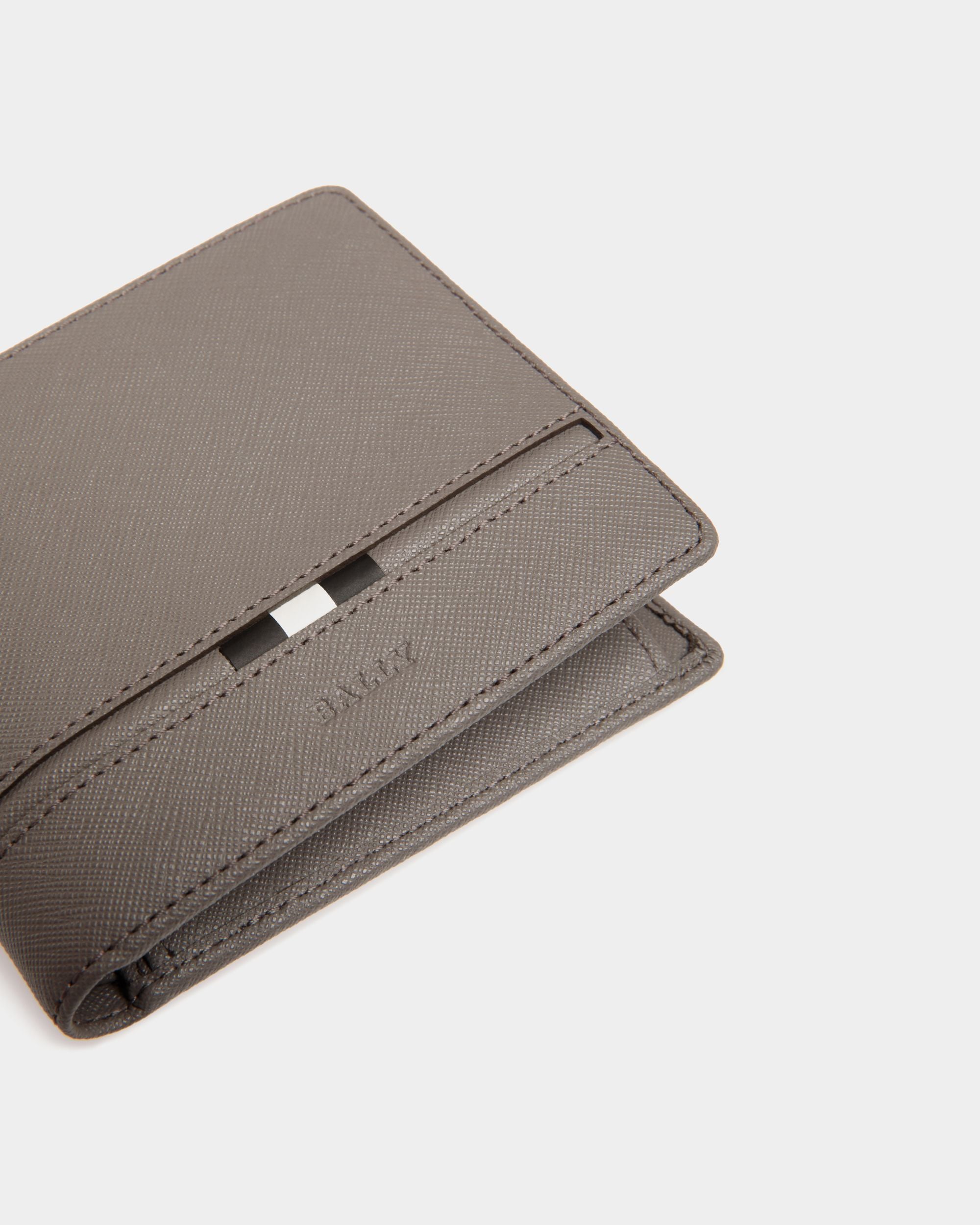Wallet In Grey Bovine Split - Hombre - Bally - 04