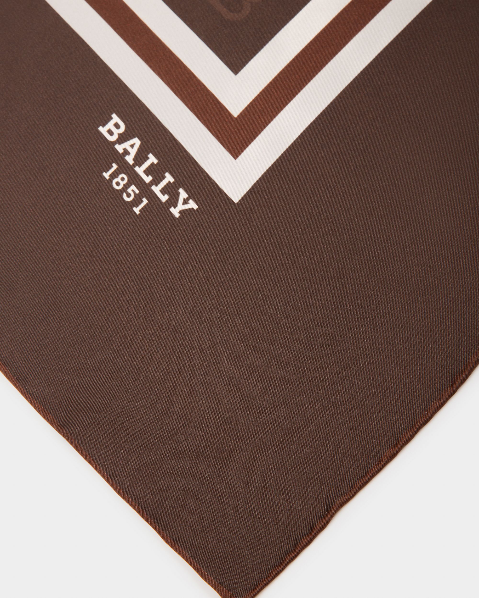 Bufanda Con Monograma En Forma De «B» - Mujer - Bally - 02