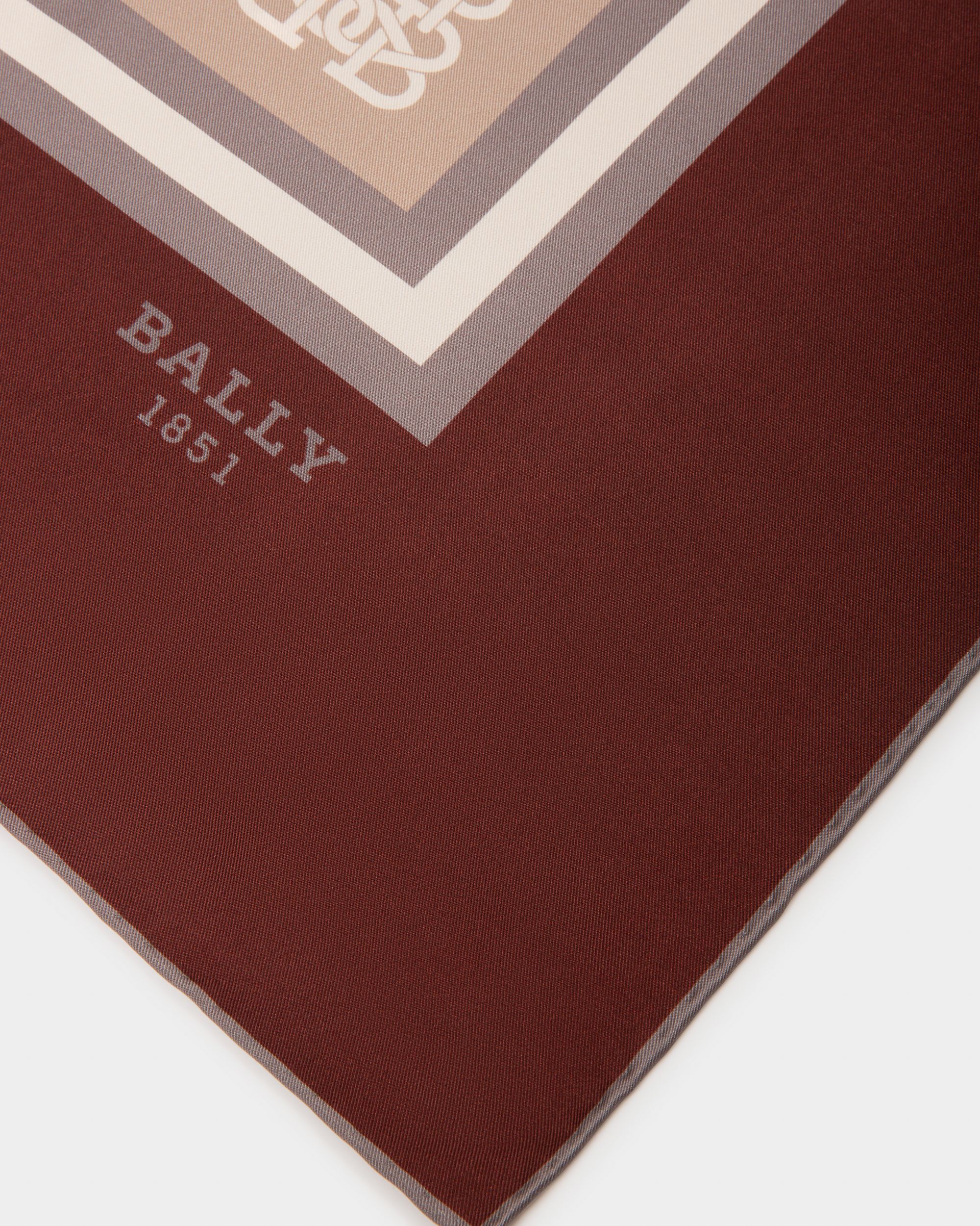 Bufanda Con Monograma En Forma De «B» - Mujer - Bally - 02