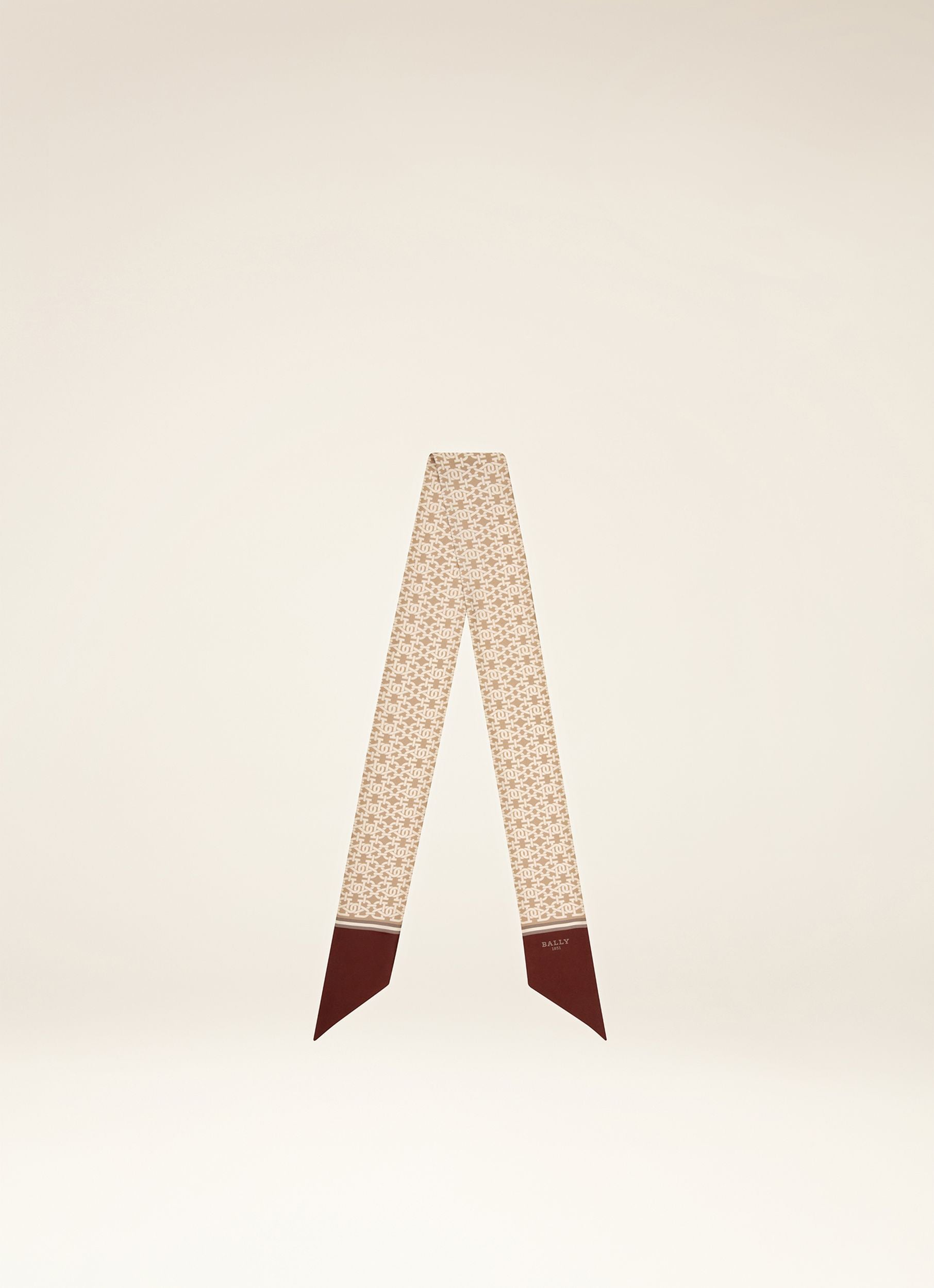 Fular Con El Monograma De La «B» - Mujer - Bally - 01