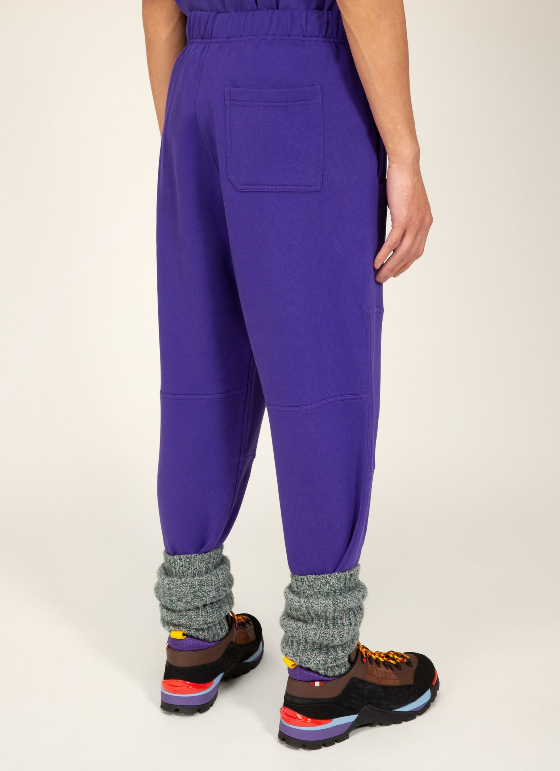 Bally Hike 12 Organic Cotton Bottoms In Purple - Men's - Bally - 04
