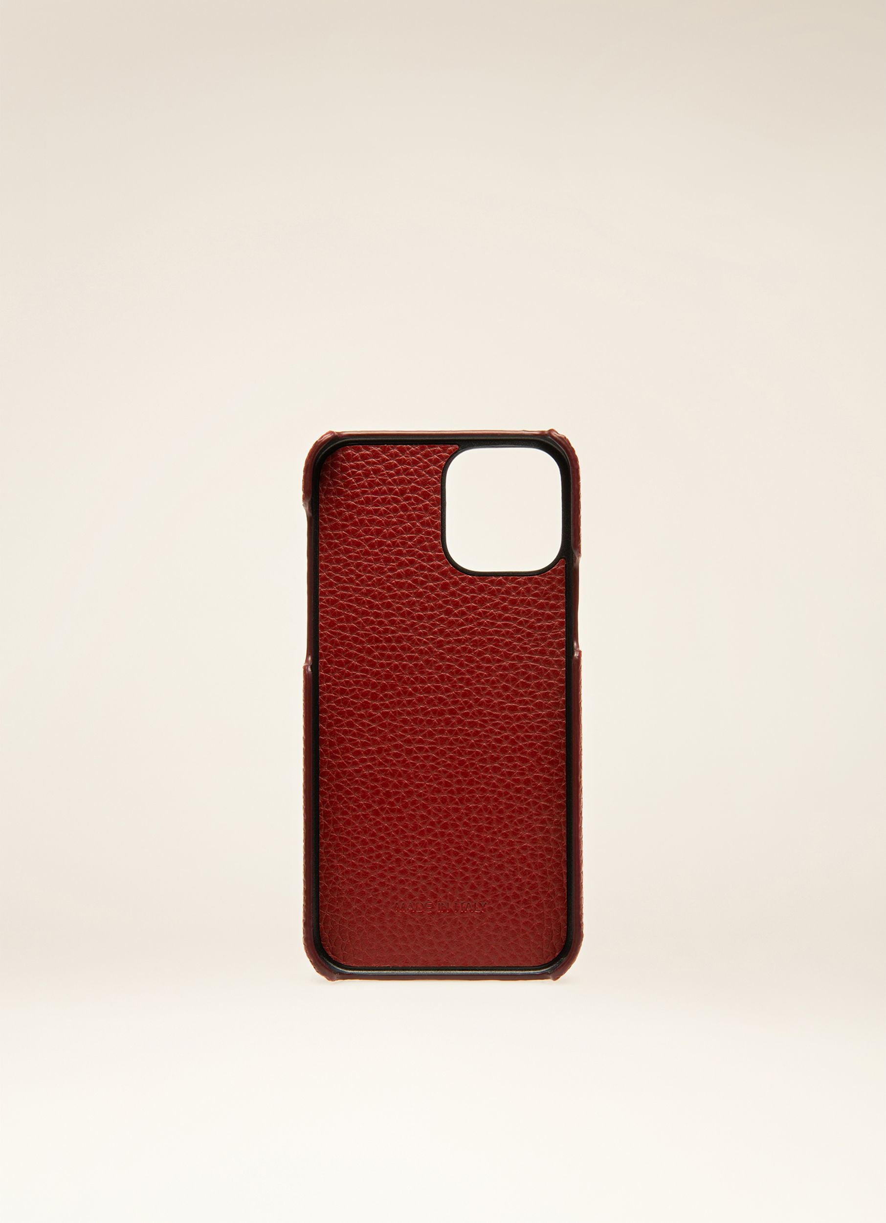 Cover Technology Cases In Red Leather - Men's - Bally - 03