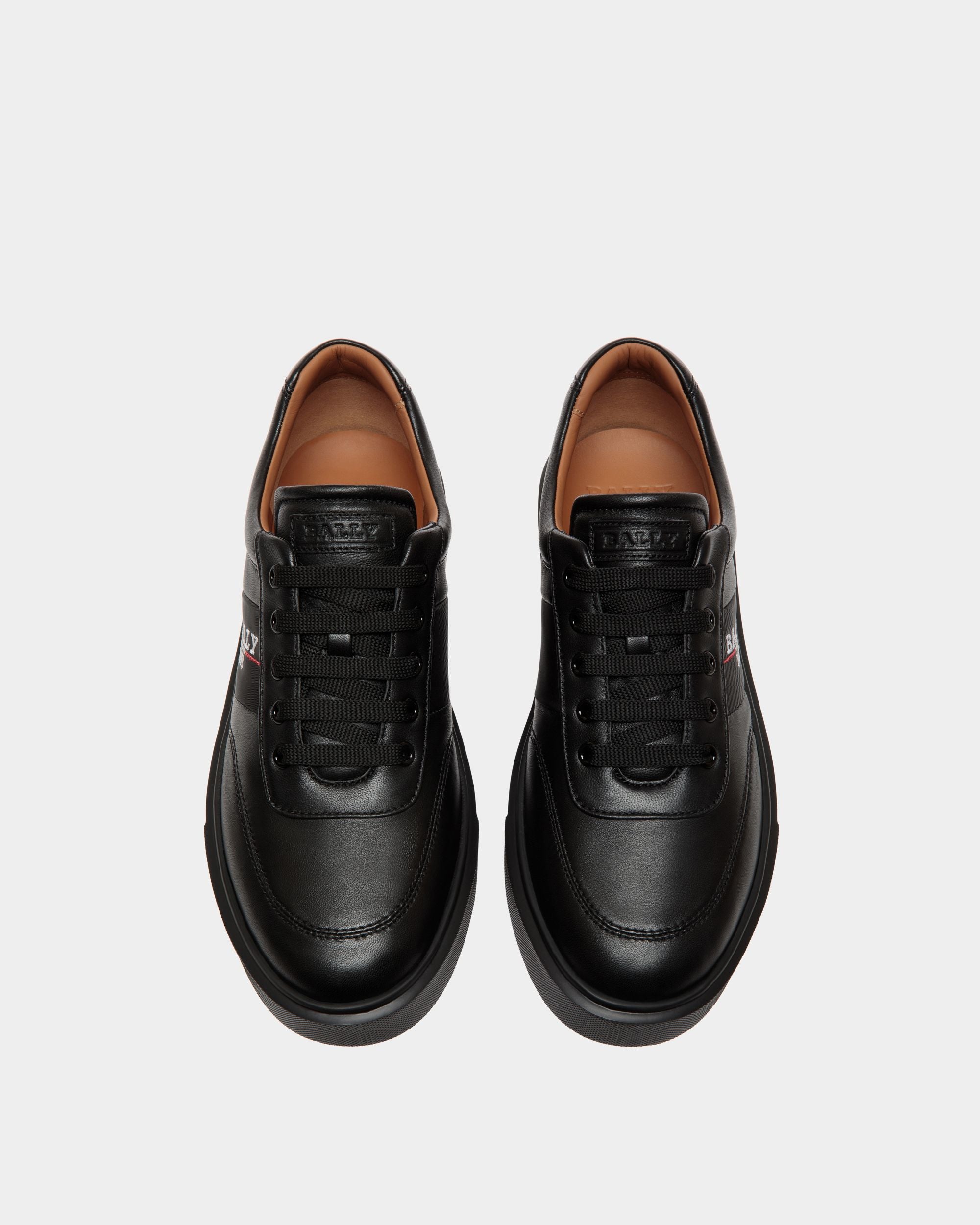 Sneaker In Black Lamb - Men's - Bally - 04
