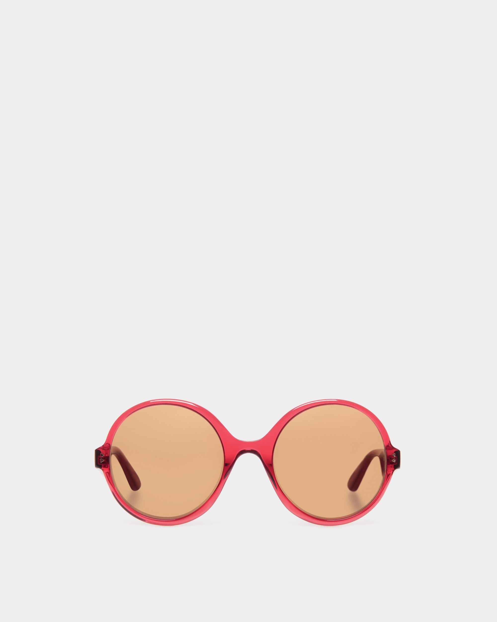 Gafas De Sol Ursula De Acetato Rojo - Mujer - Bally - 01