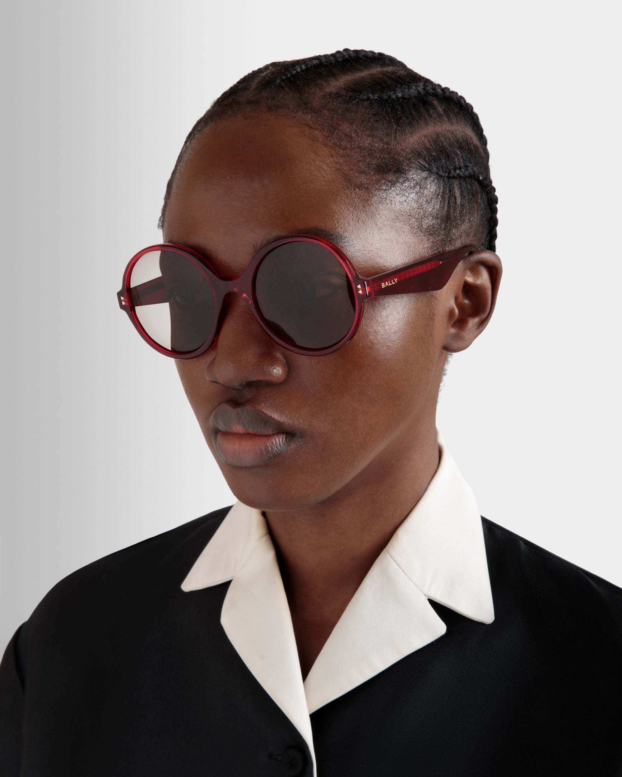 Gafas De Sol Ursula De Acetato Rojo - Mujer - Bally - 02