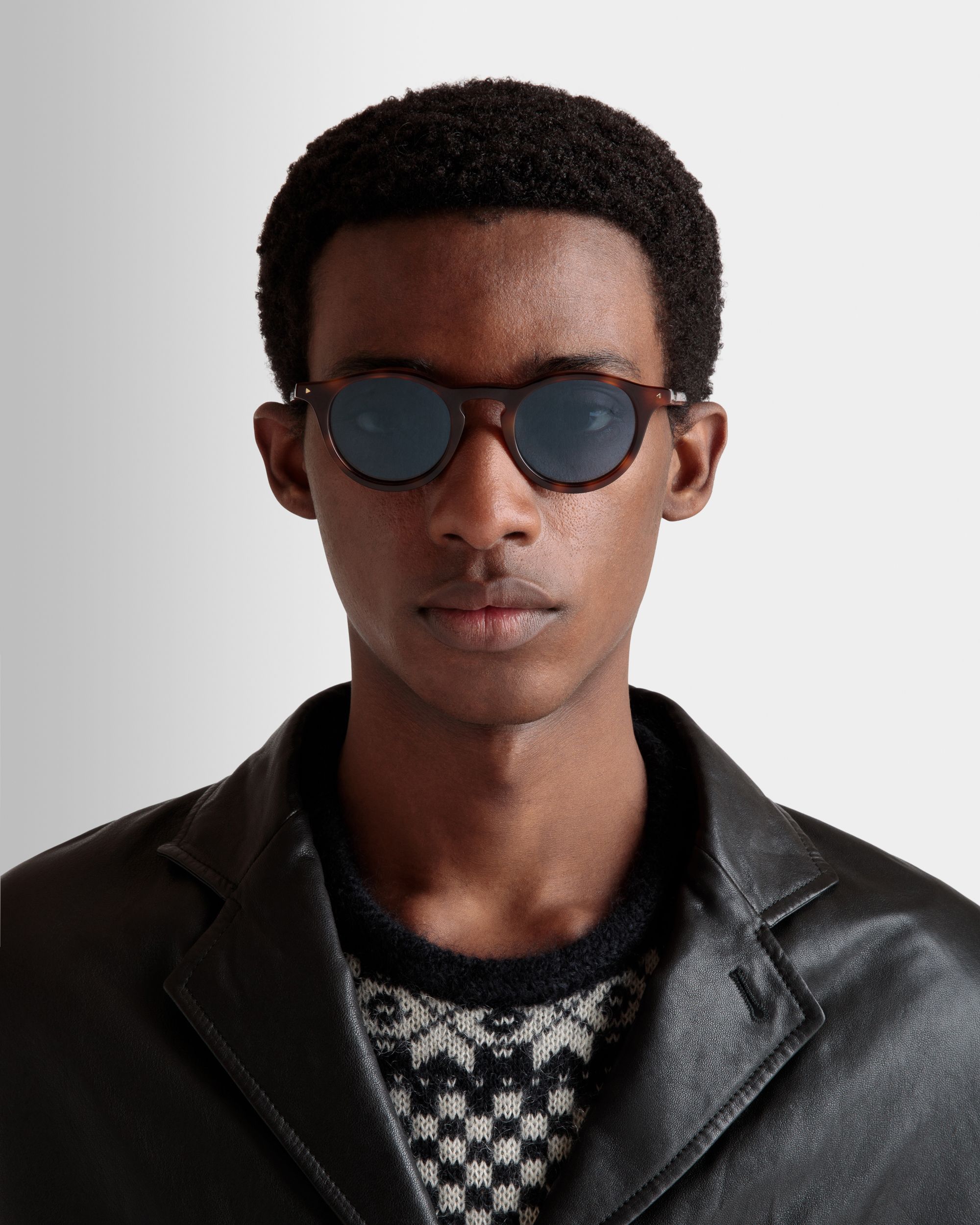 Gafas De Sol Hermann De Acetato Havana - Other - Bally - 02