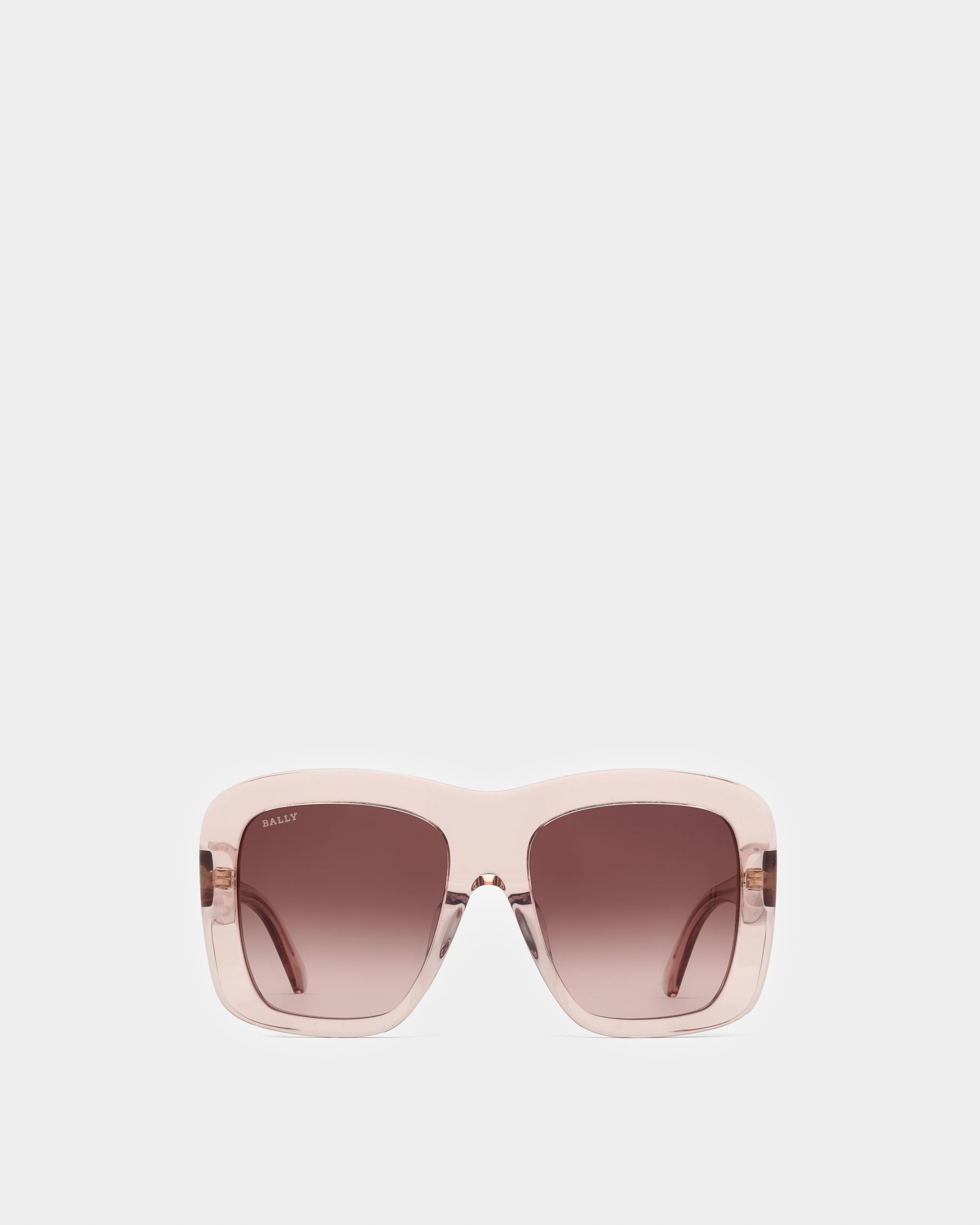Constance Gafas De Sol En Acetato De Color Rosa Brillante - Mujer - Bally - 01