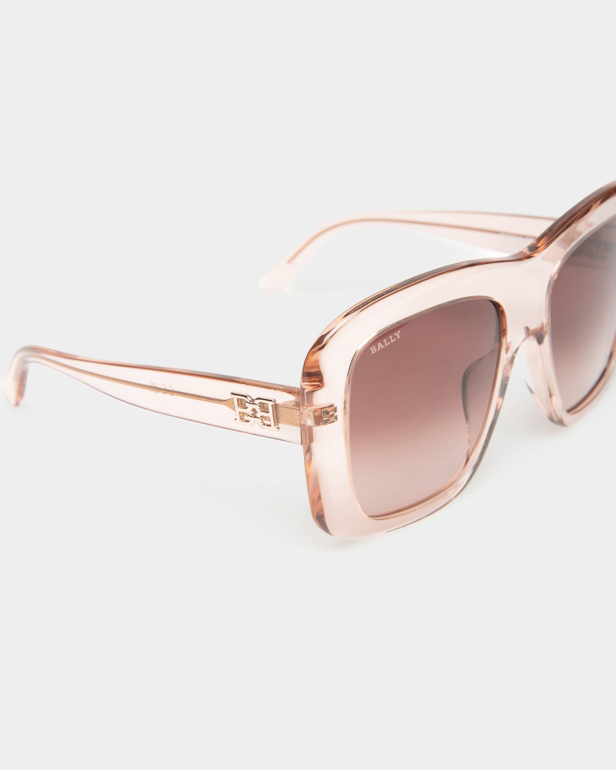 Constance Gafas De Sol En Acetato De Color Rosa Brillante - Mujer - Bally - 02