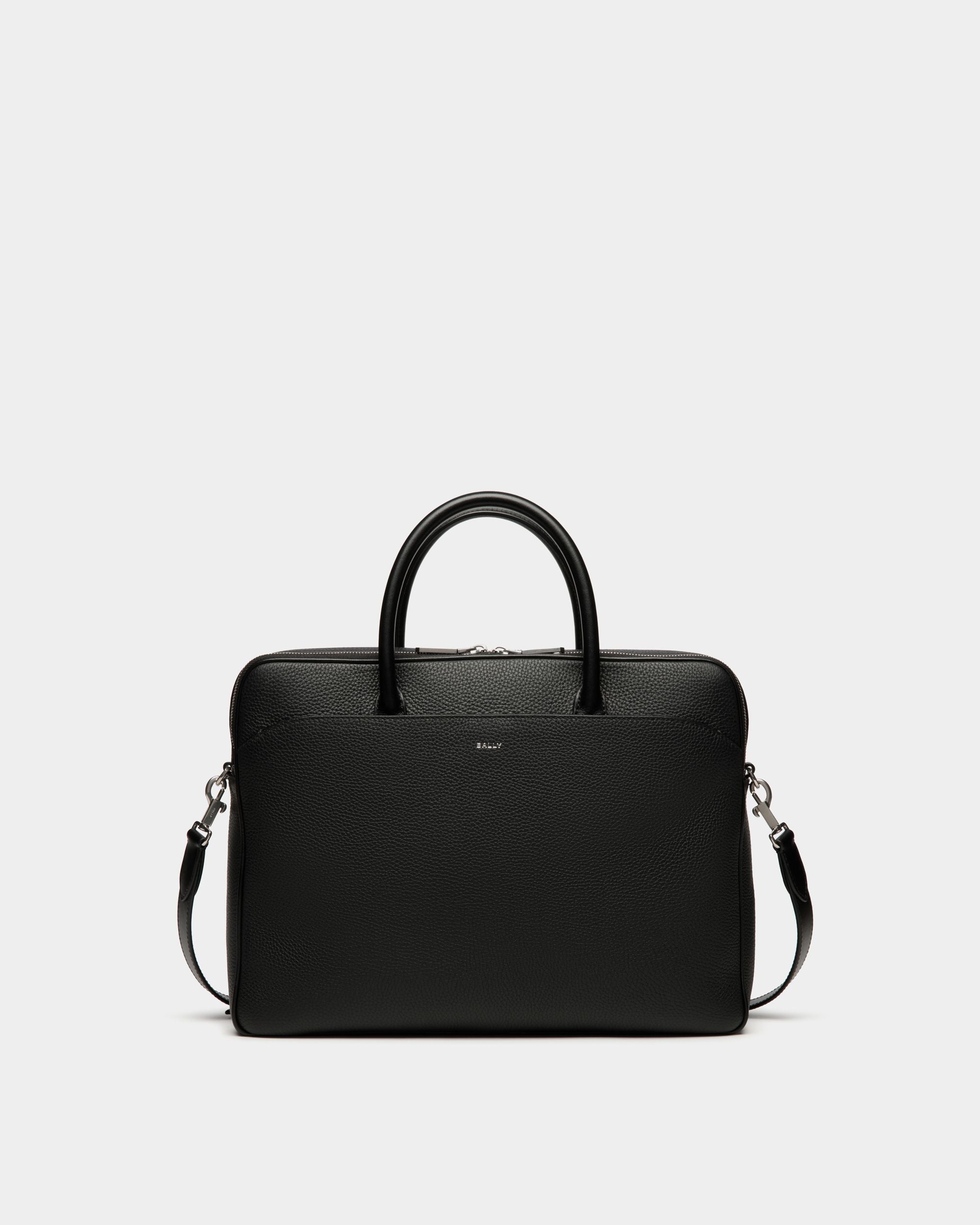 Maletín Oeden De Piel Negra - Hombre - Bally - 01