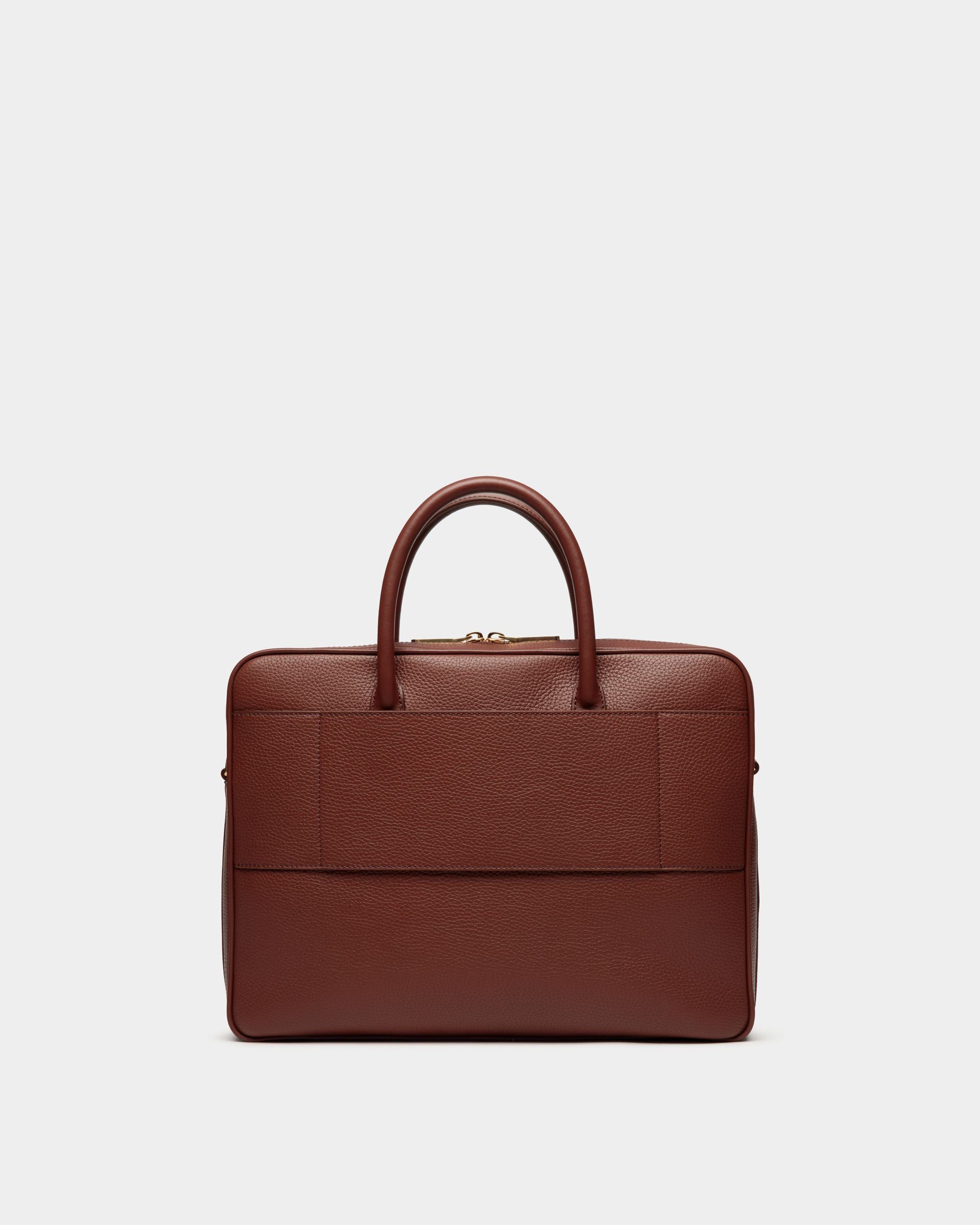 Maletín Oeden De Piel Marrón - Hombre - Bally - 02