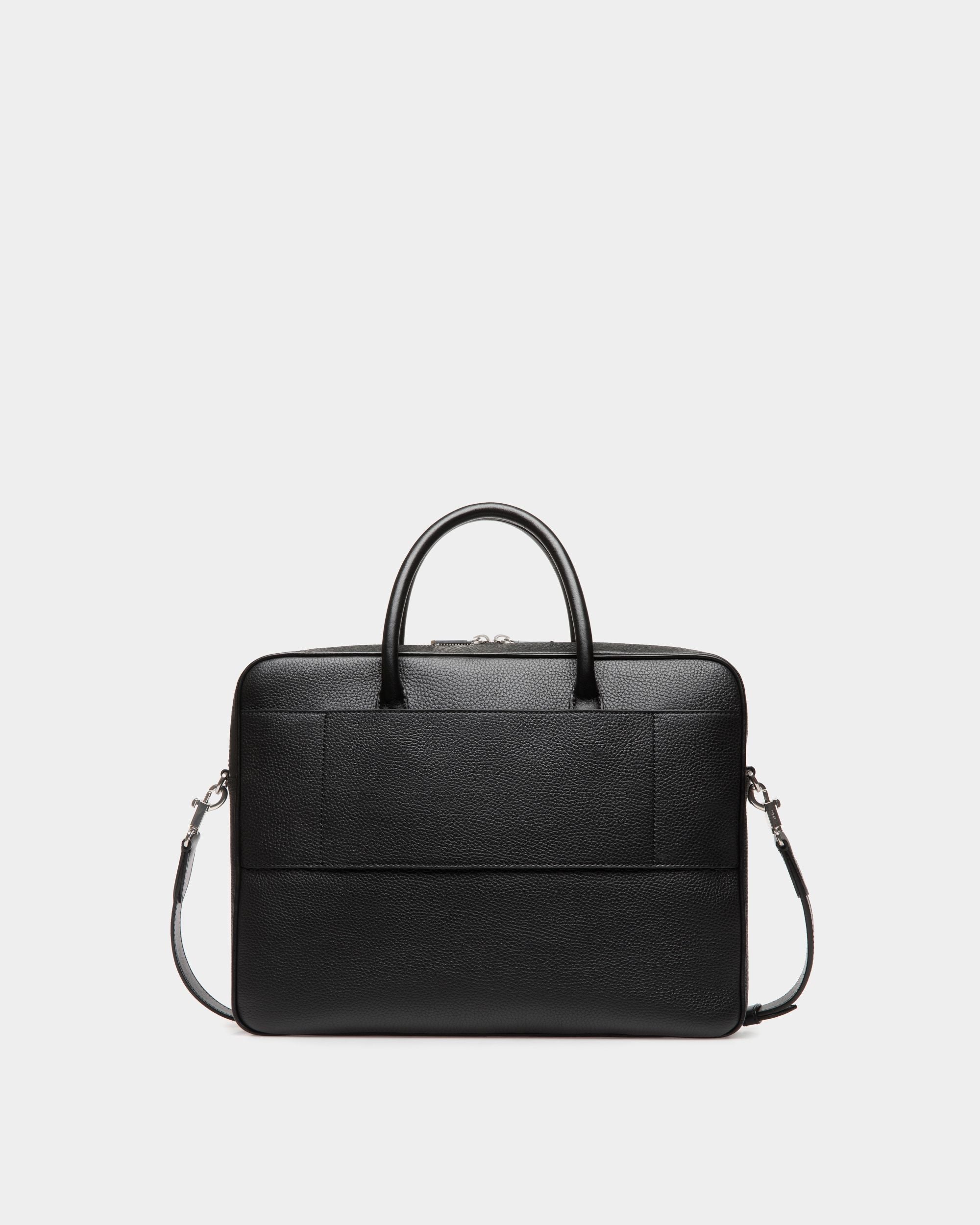 Maletín Oeden De Piel Negra - Hombre - Bally - 02