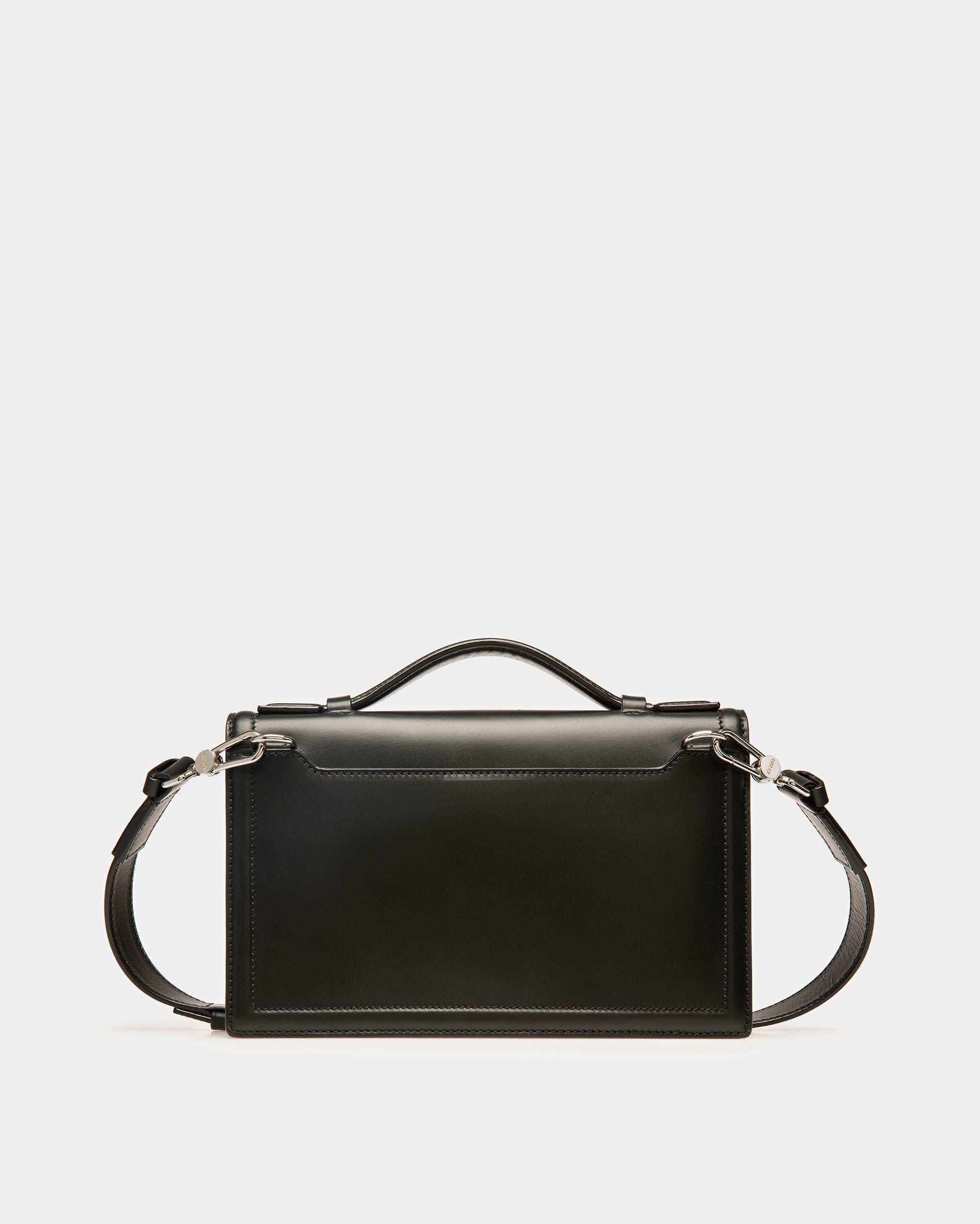 Scrinio Leather Cross-Body Bag In Black - Men's - Bally - 03