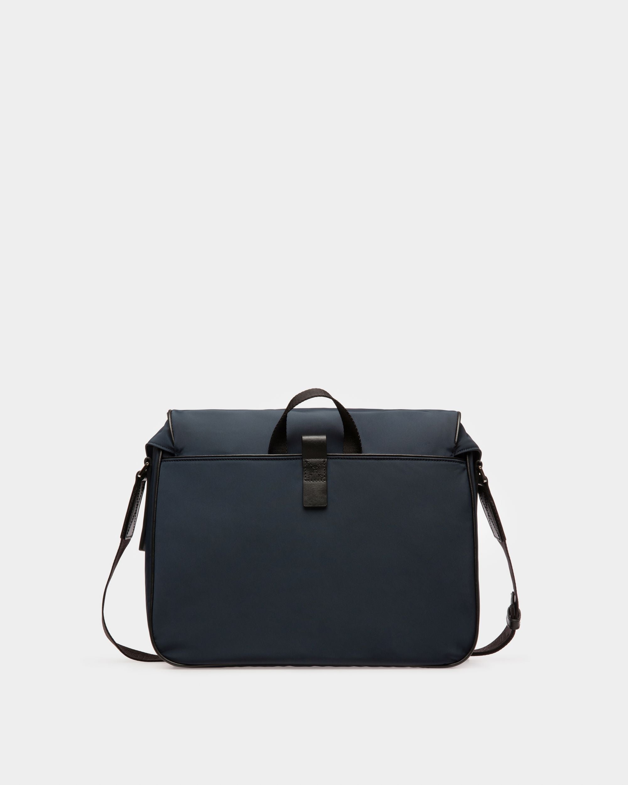 Fabro Bolso Messenger De Nailon Color Medianoche - Hombre - Bally - 02