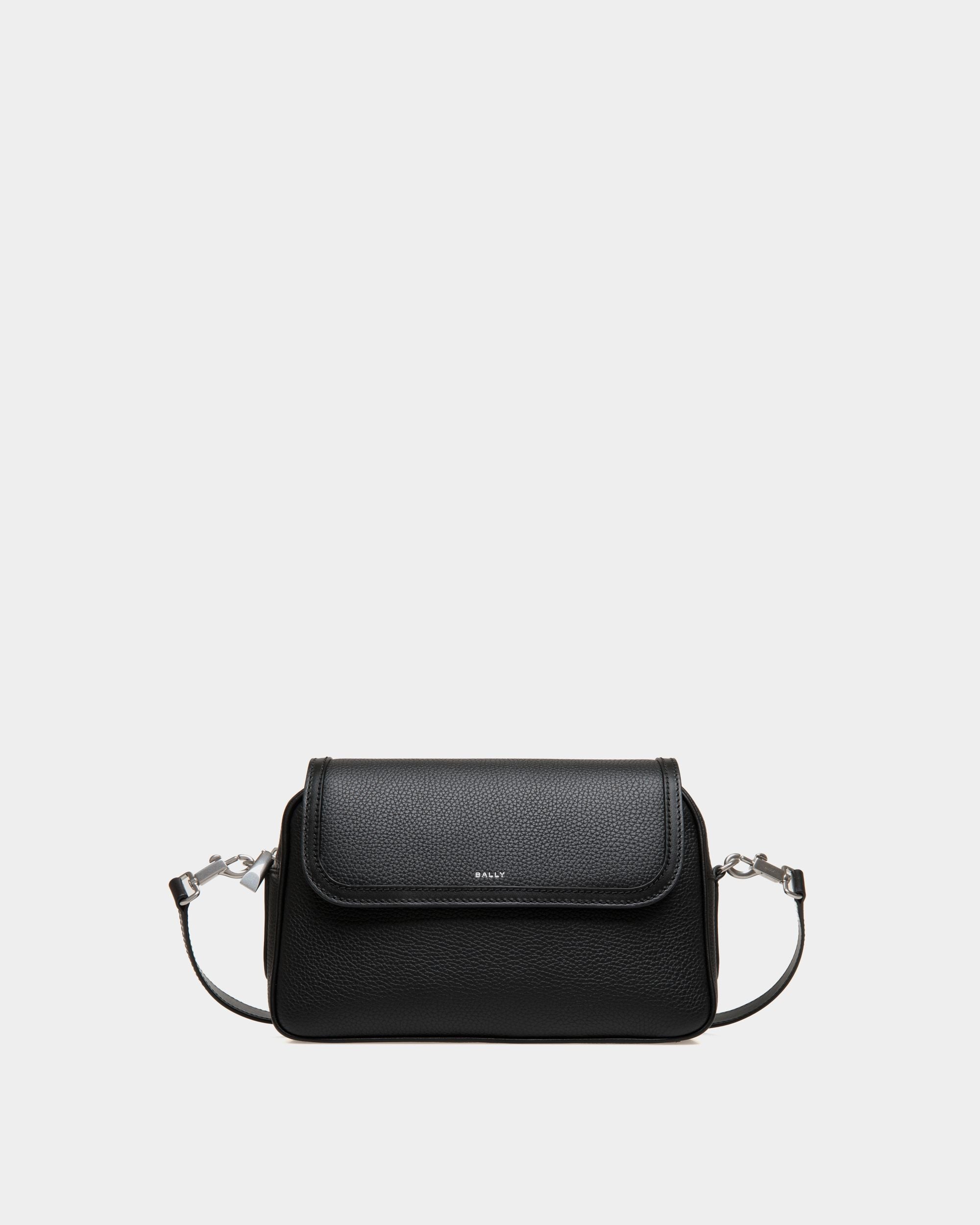 Spin Crossbody Bag in Black Leather - Men's - Bally - 01