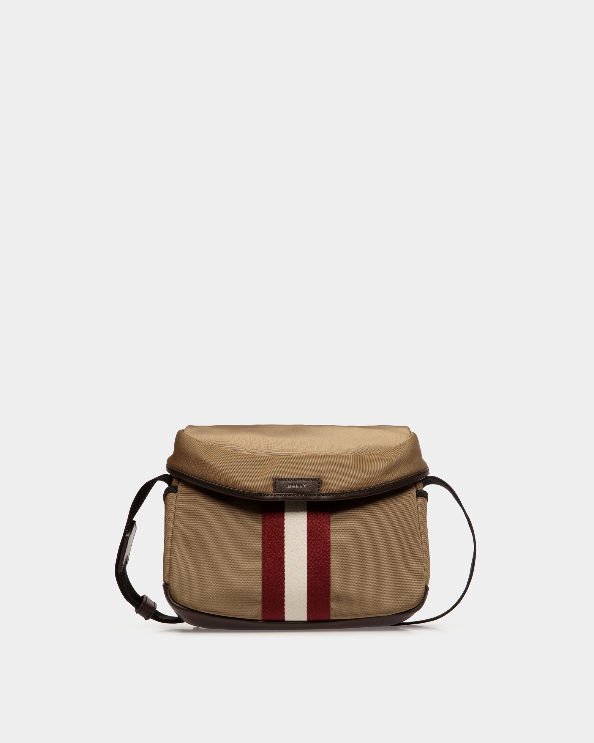 Bandolera Code De Nailon Camel - Hombre - Bally - 01