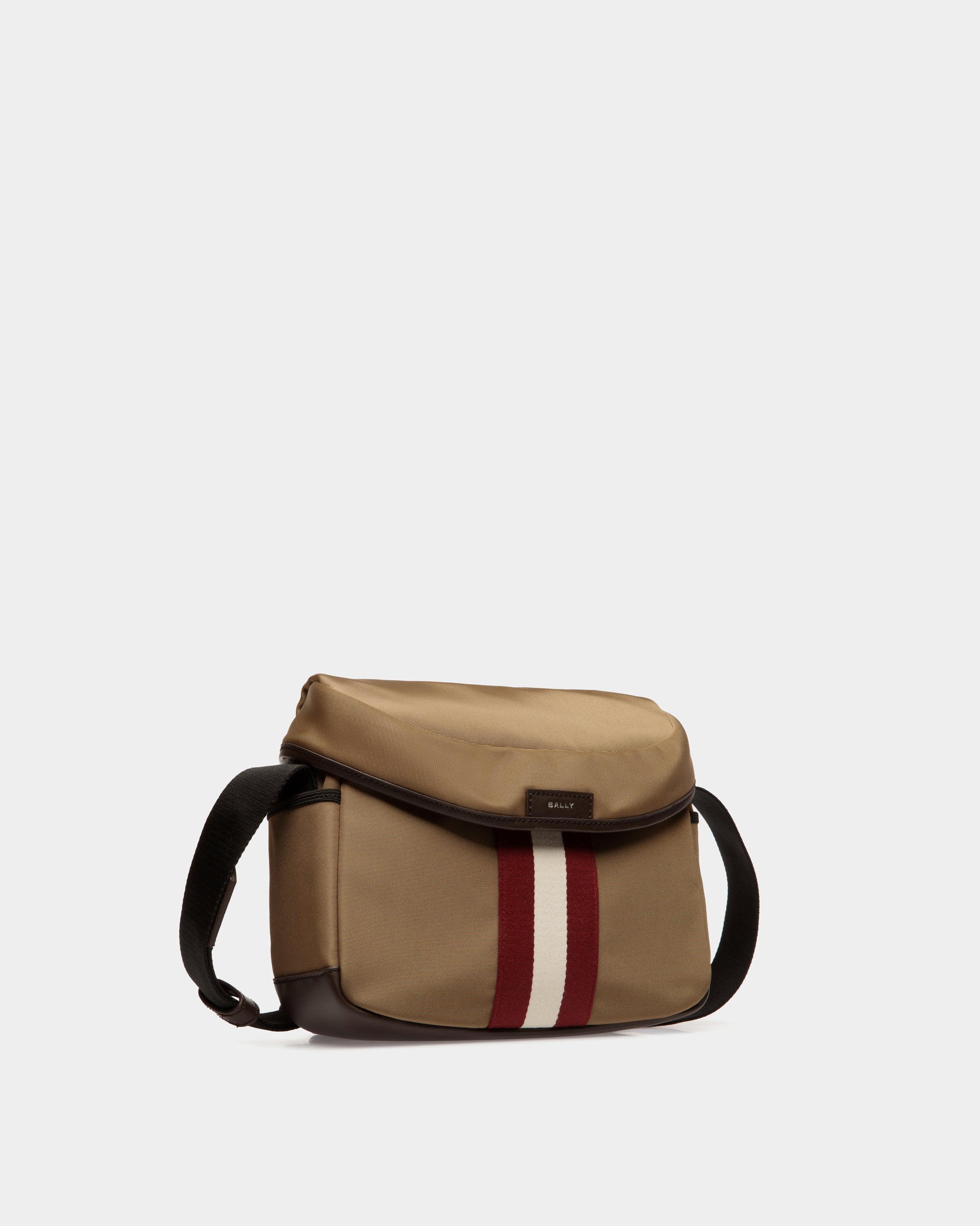 Bandolera Code De Nailon Camel - Hombre - Bally - 04