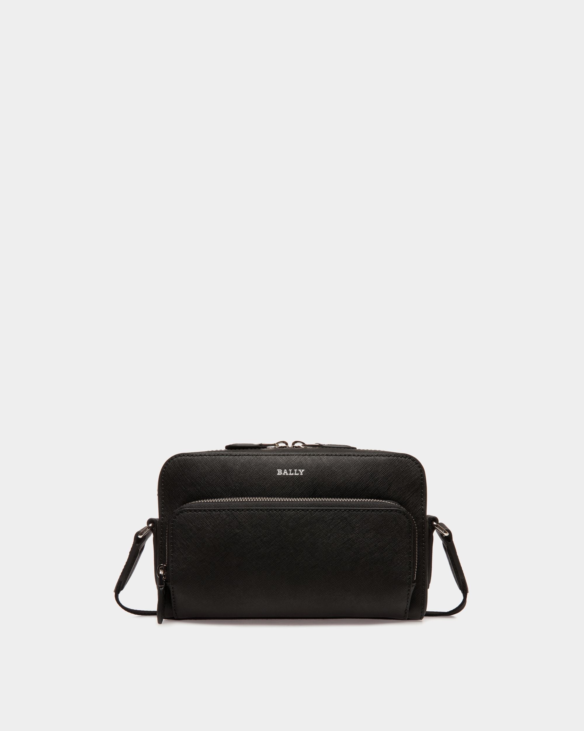 Cross Body In Black Bovine Split - Men's - Bally - 01