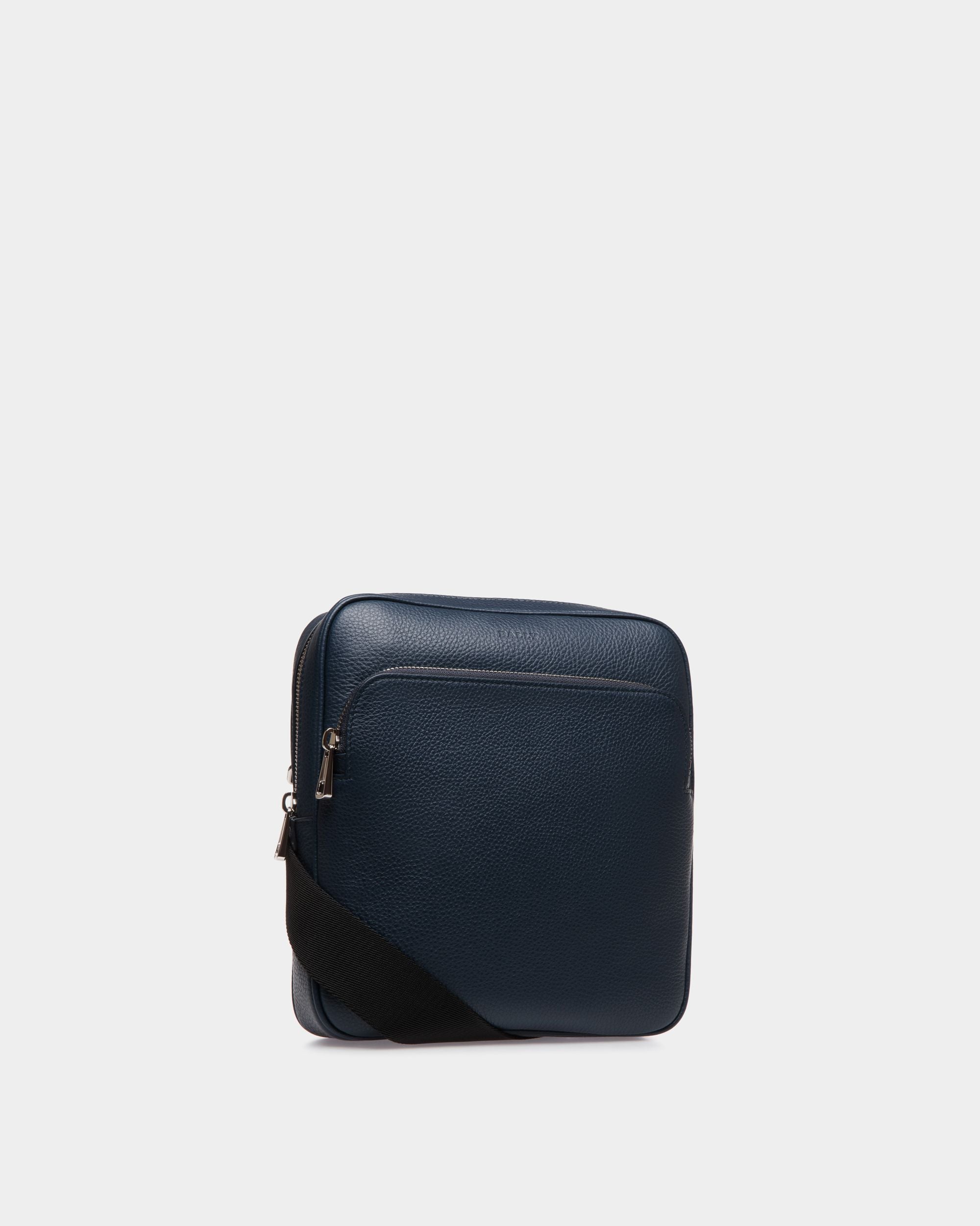 Cross Body In Black  Leather - Men's - Bally - 03