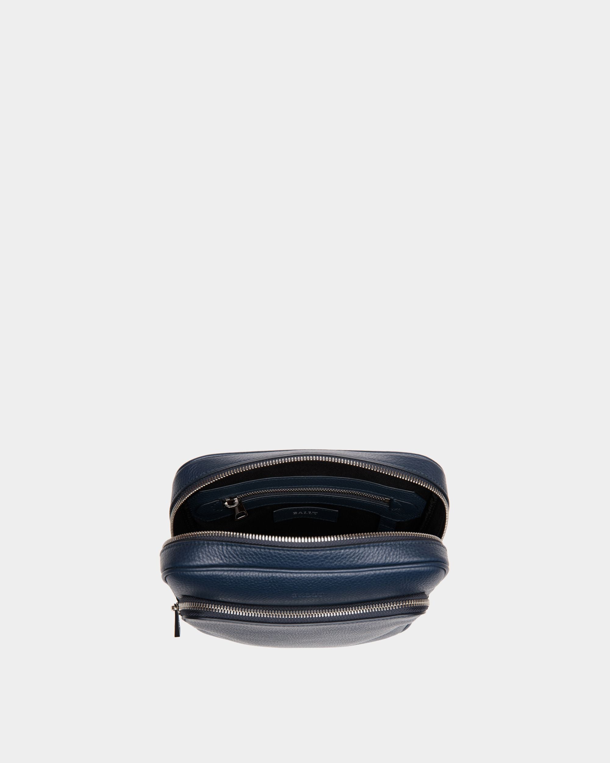 Cross Body In Black  Leather - Men's - Bally - 04