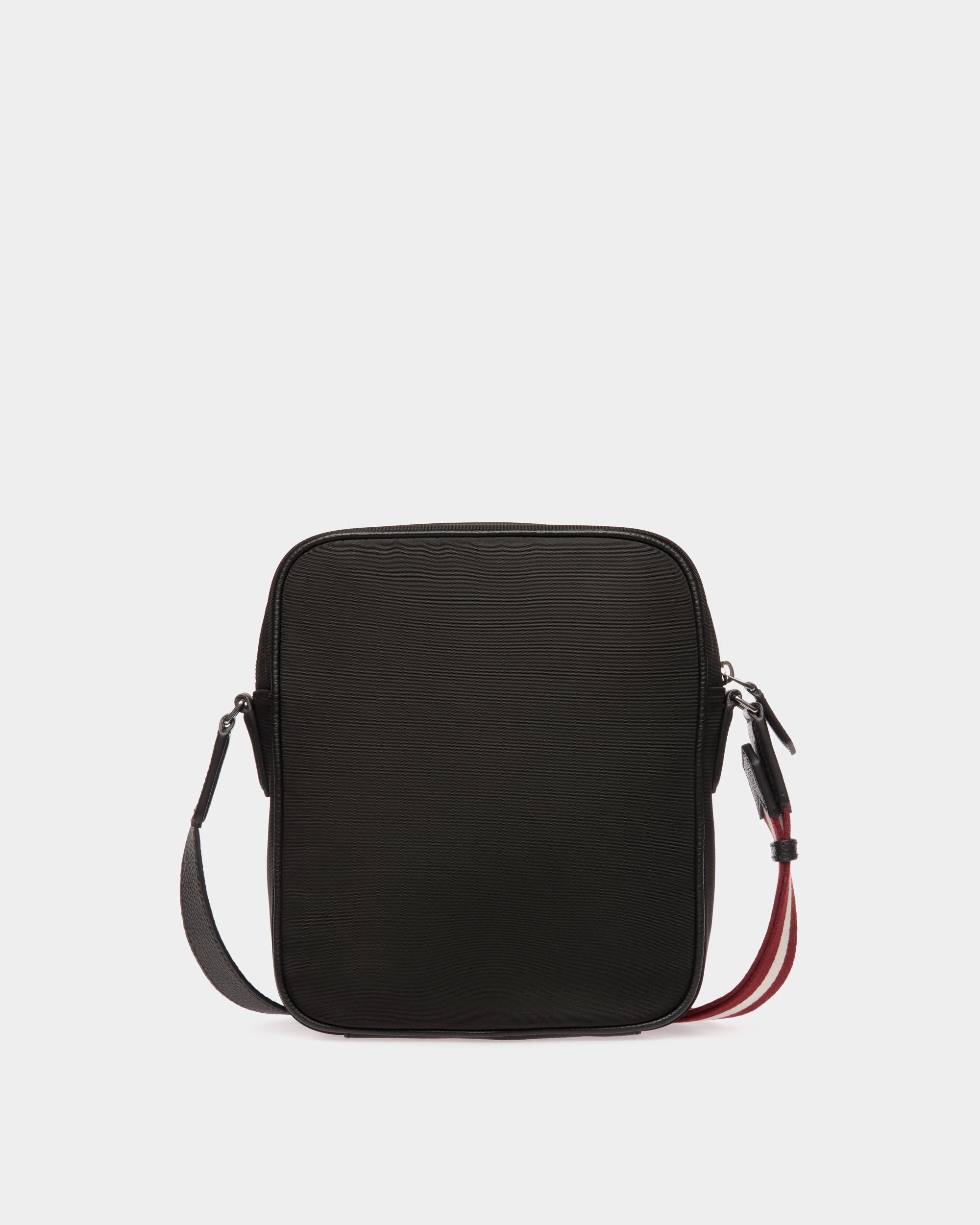 Code Crossbody Bag In Black Nylon - Men's - Bally - 02