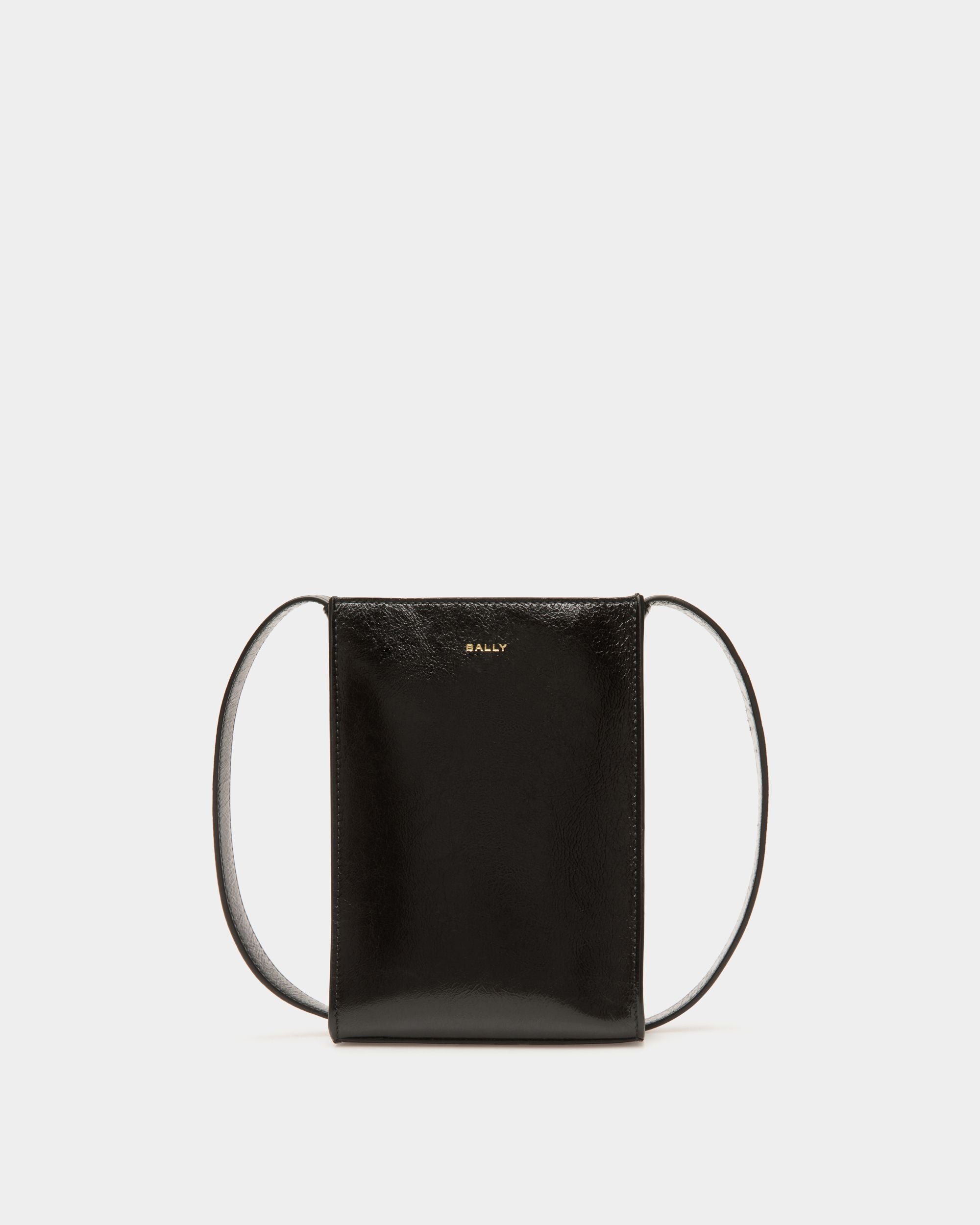Easy Bally Crossbody Bag in Black Leather - Men's - Bally - 01