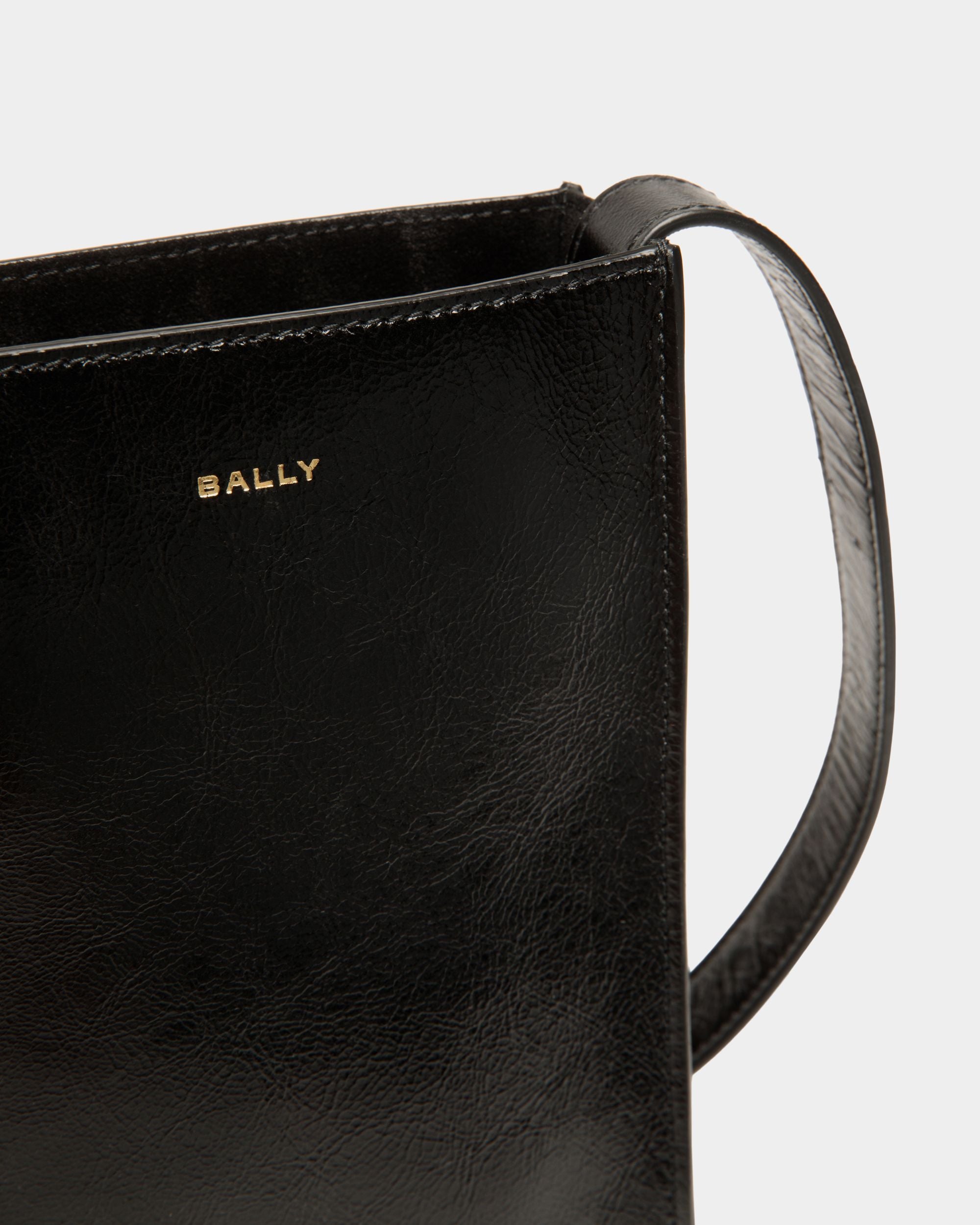 Easy Bally Crossbody Bag in Black Leather - Men's - Bally - 05