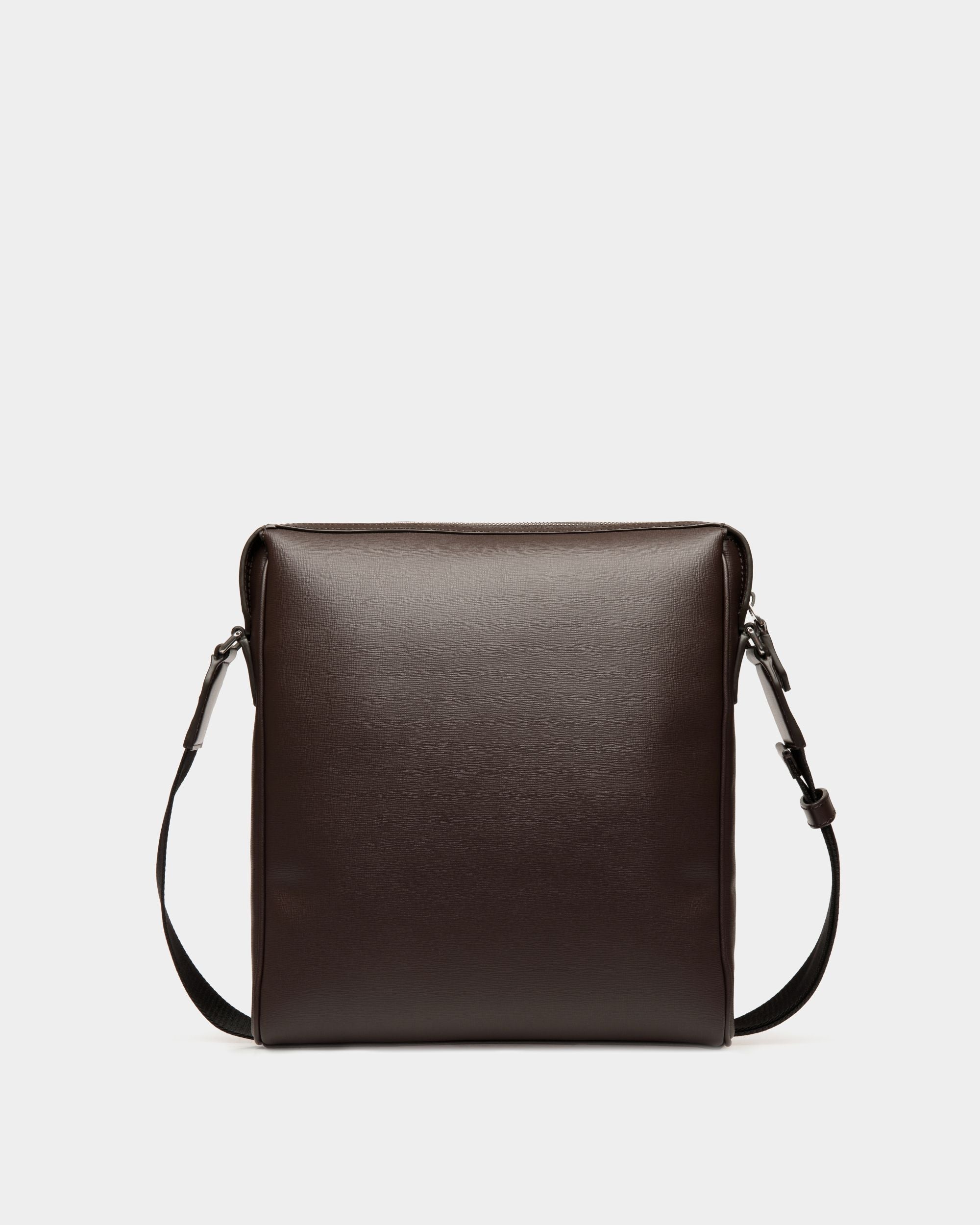Bandolera Mythos De Piel Reciclada Ébano - Hombre - Bally - 02
