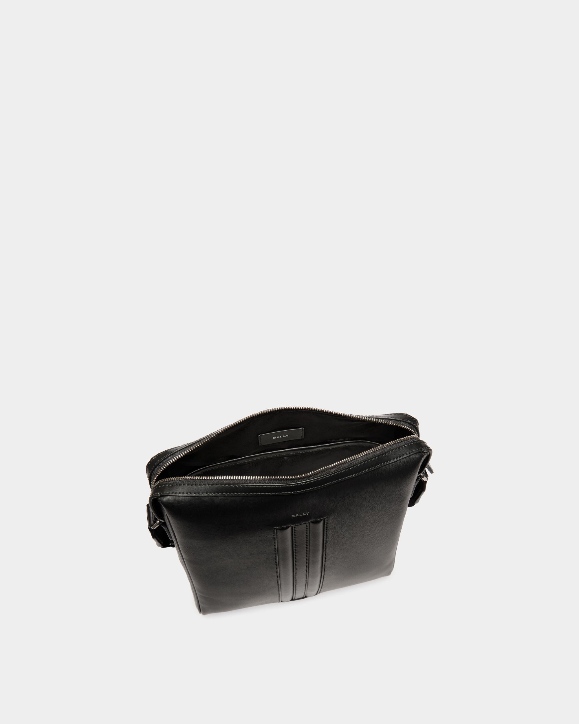 Cross Body In Black Leather - Men's - Bally - 04