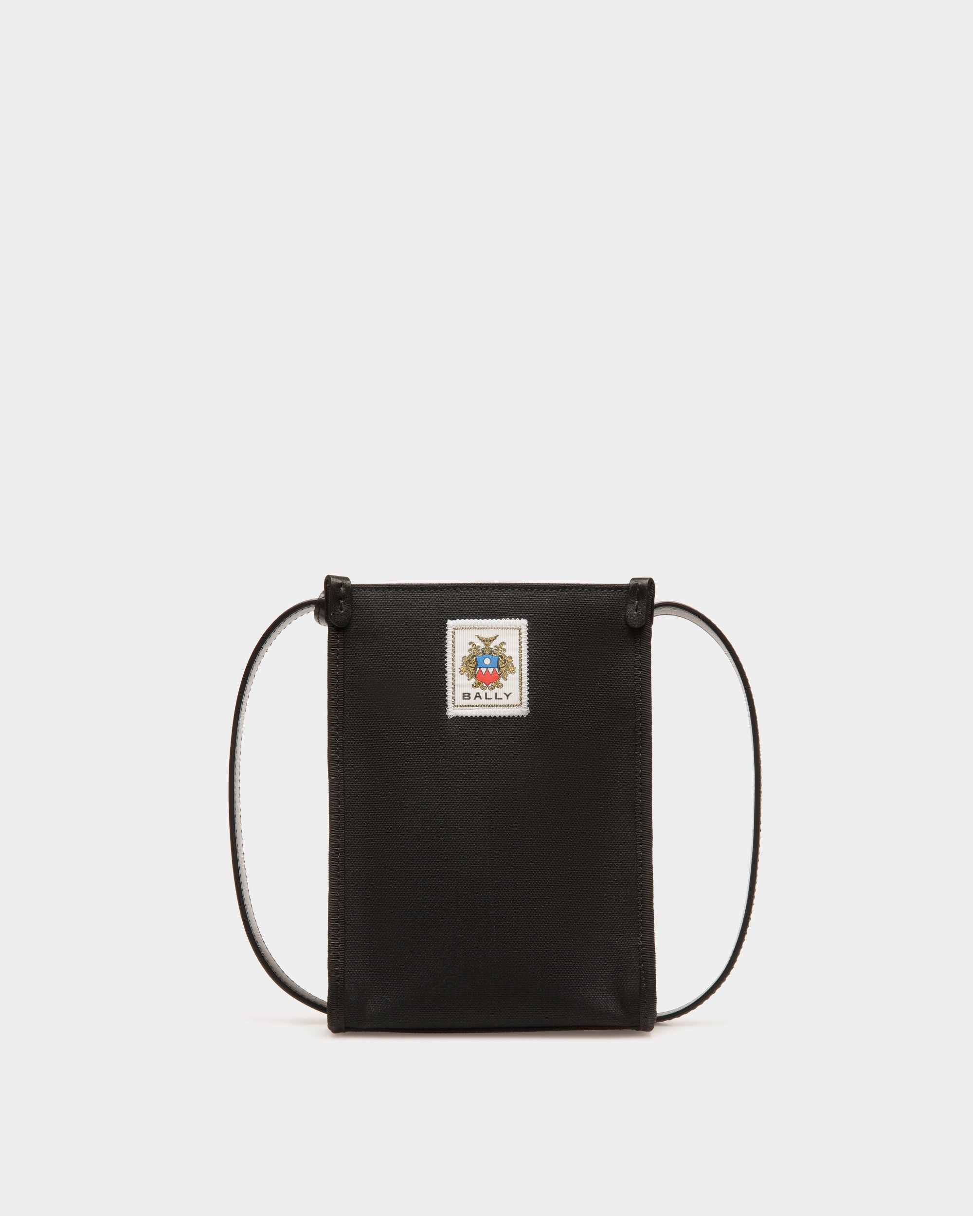 Bandolera Easy Bally De Lona De Algodón Negro Para Hombre - Hombre - Bally - 01