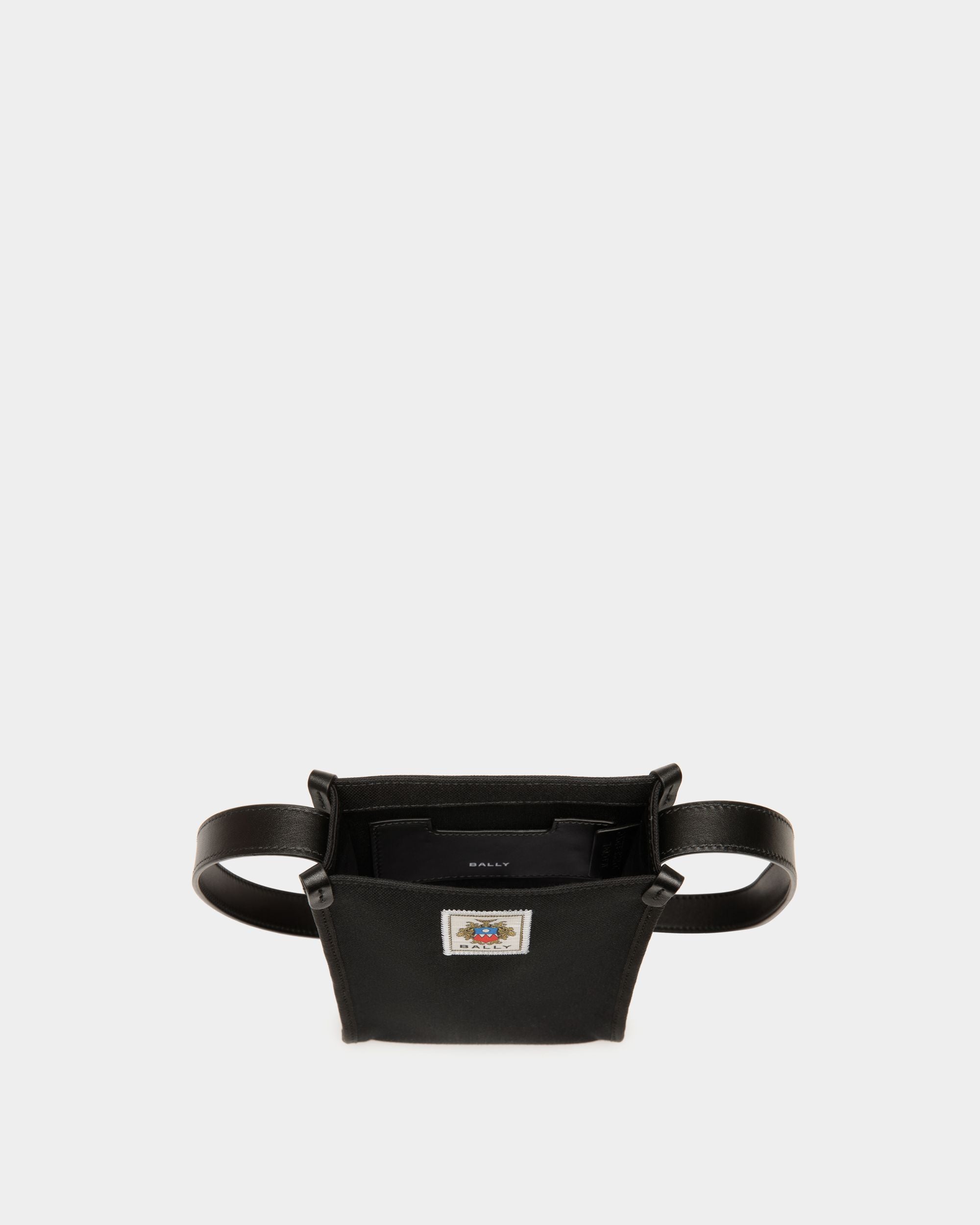 Bandolera Easy Bally De Lona De Algodón Negro Para Hombre - Hombre - Bally - 04