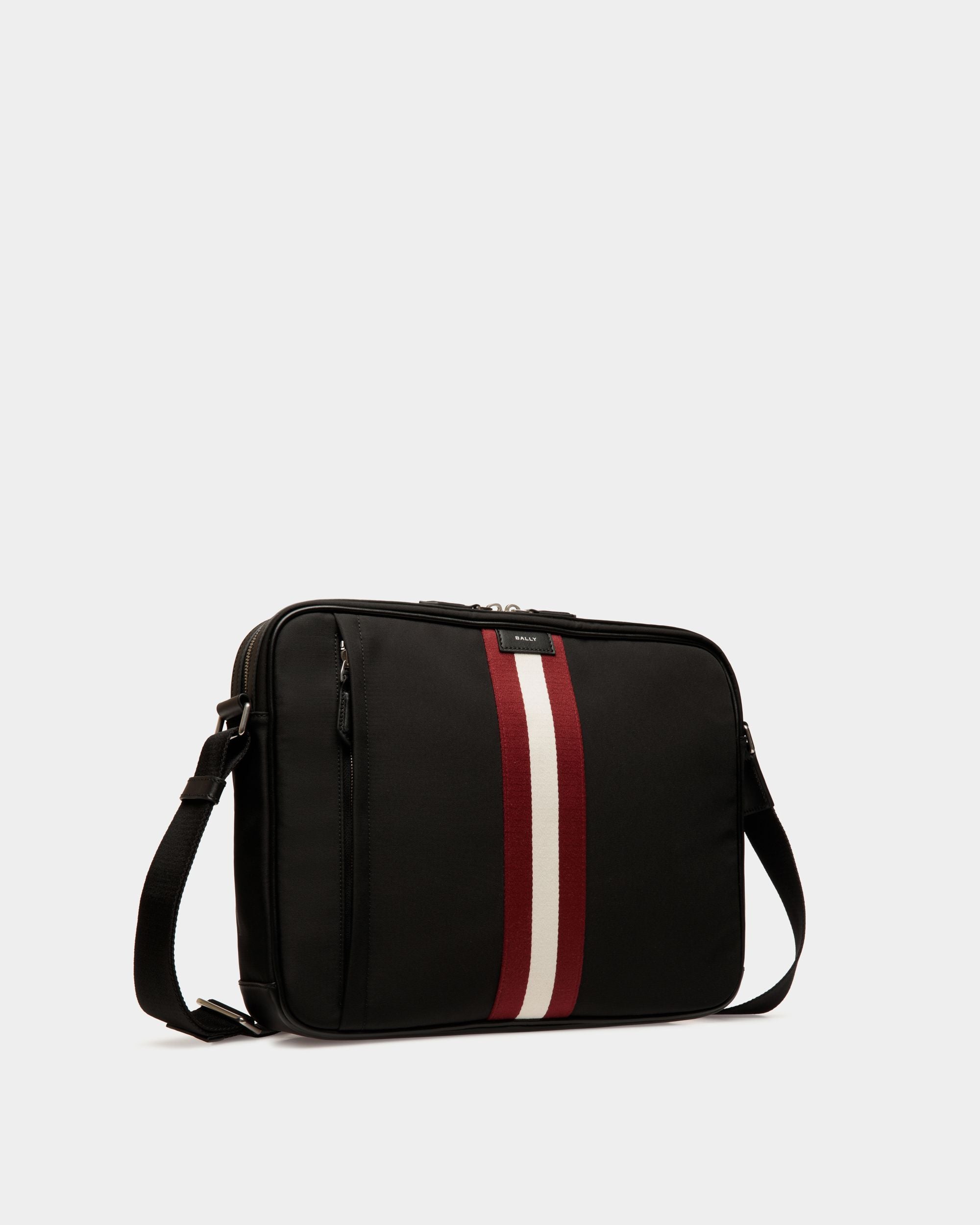Bolso Messenger Code De Nailon Negro - Hombre - Bally - 03