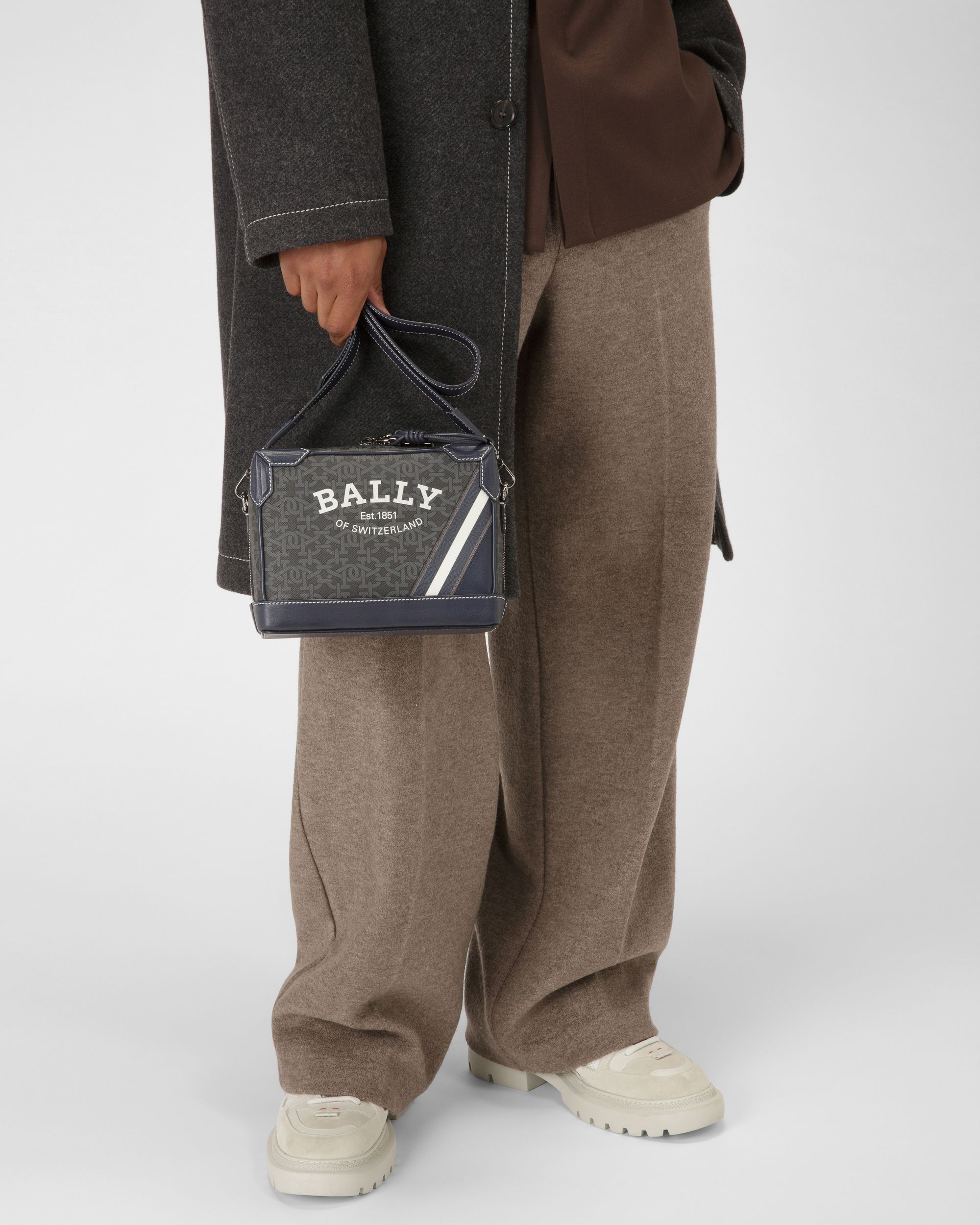 Casteer Bandolera De Tpu De Color Gris - Hombre - Bally - 02