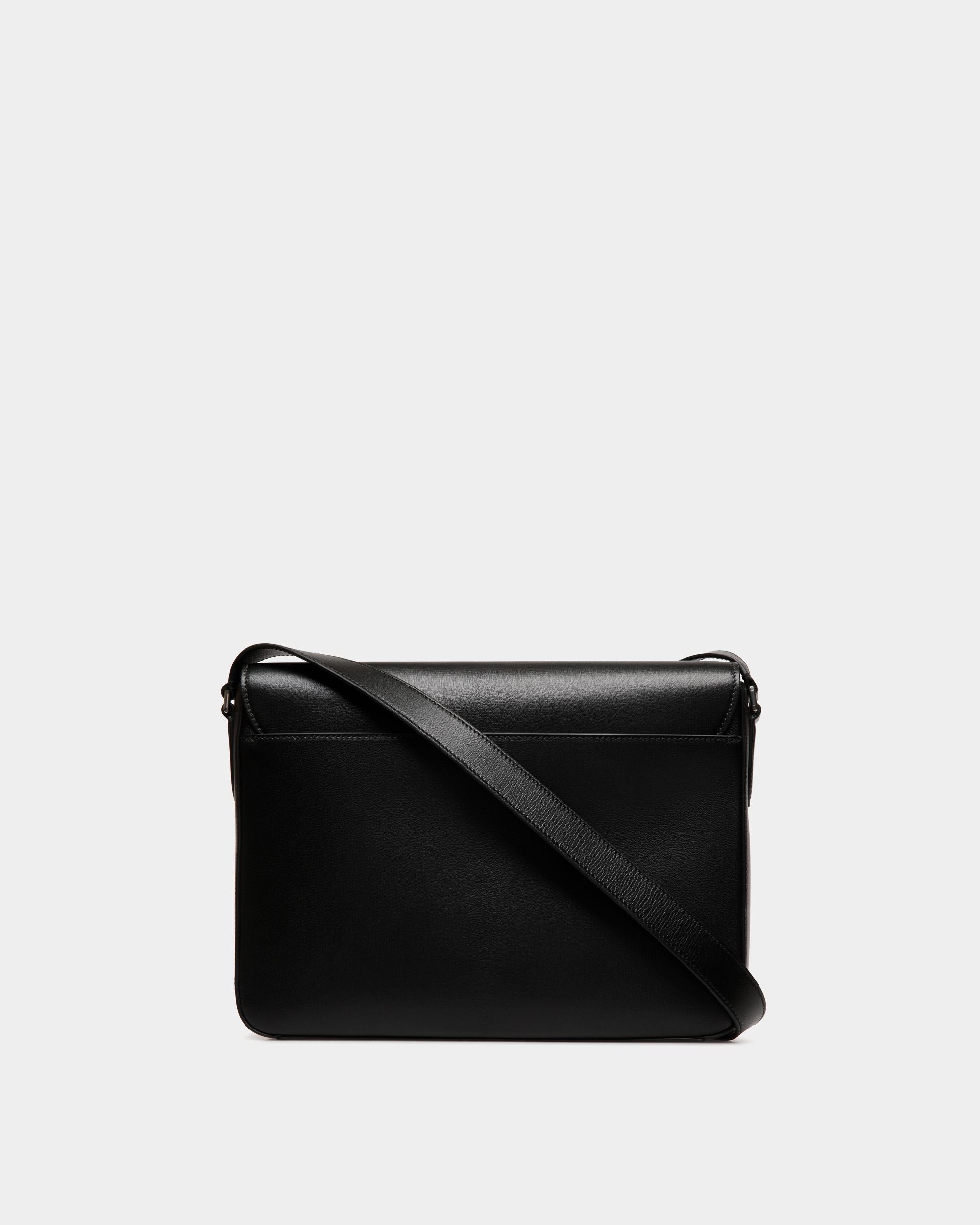 Easy Bally Messenger Bag In Black Leather - Men's - Bally - 02