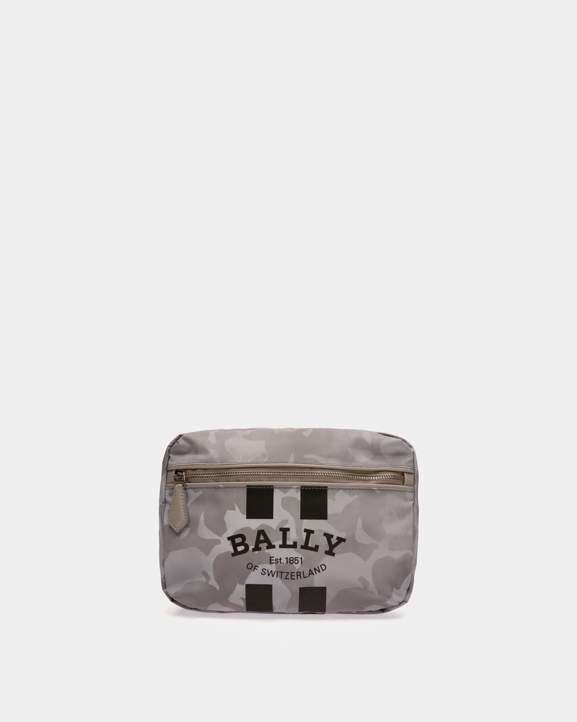 Fallie Tote In Stone Nylon - Men's - Bally - 04