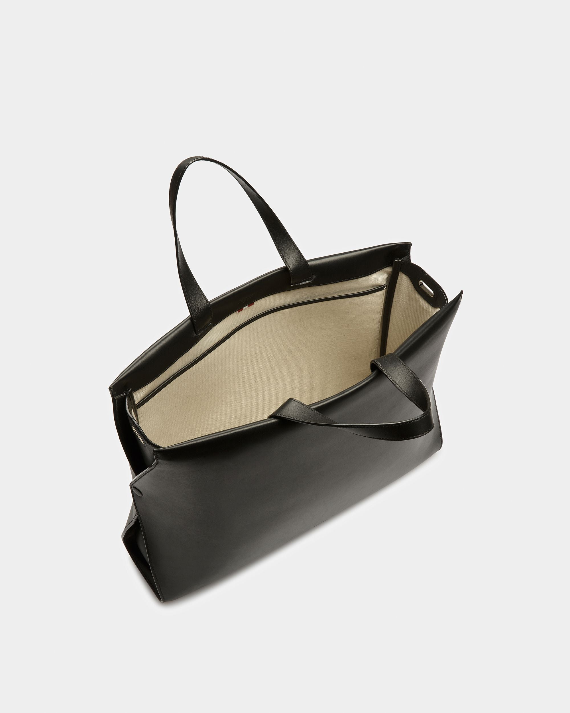 Arbona Bolso Tote De Piel En Negro - Hombre - Bally - 04