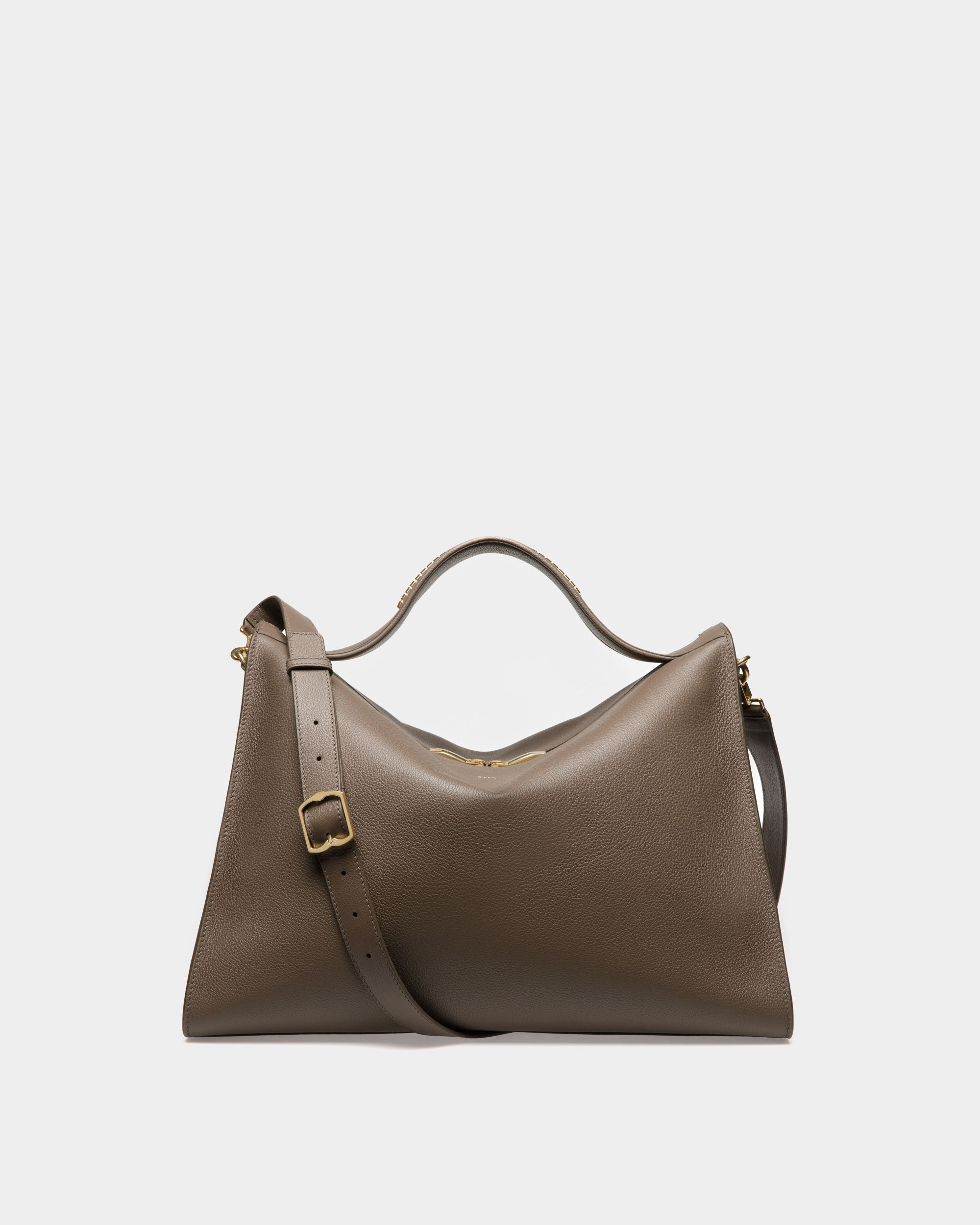 Bolso Tote Soft Arkle De Piel Gris - Hombre - Bally - 01