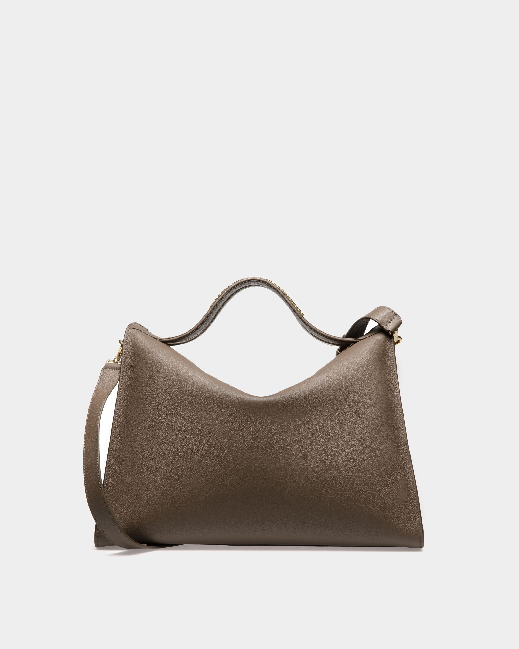 Bolso Tote Soft Arkle De Piel Gris - Hombre - Bally - 03