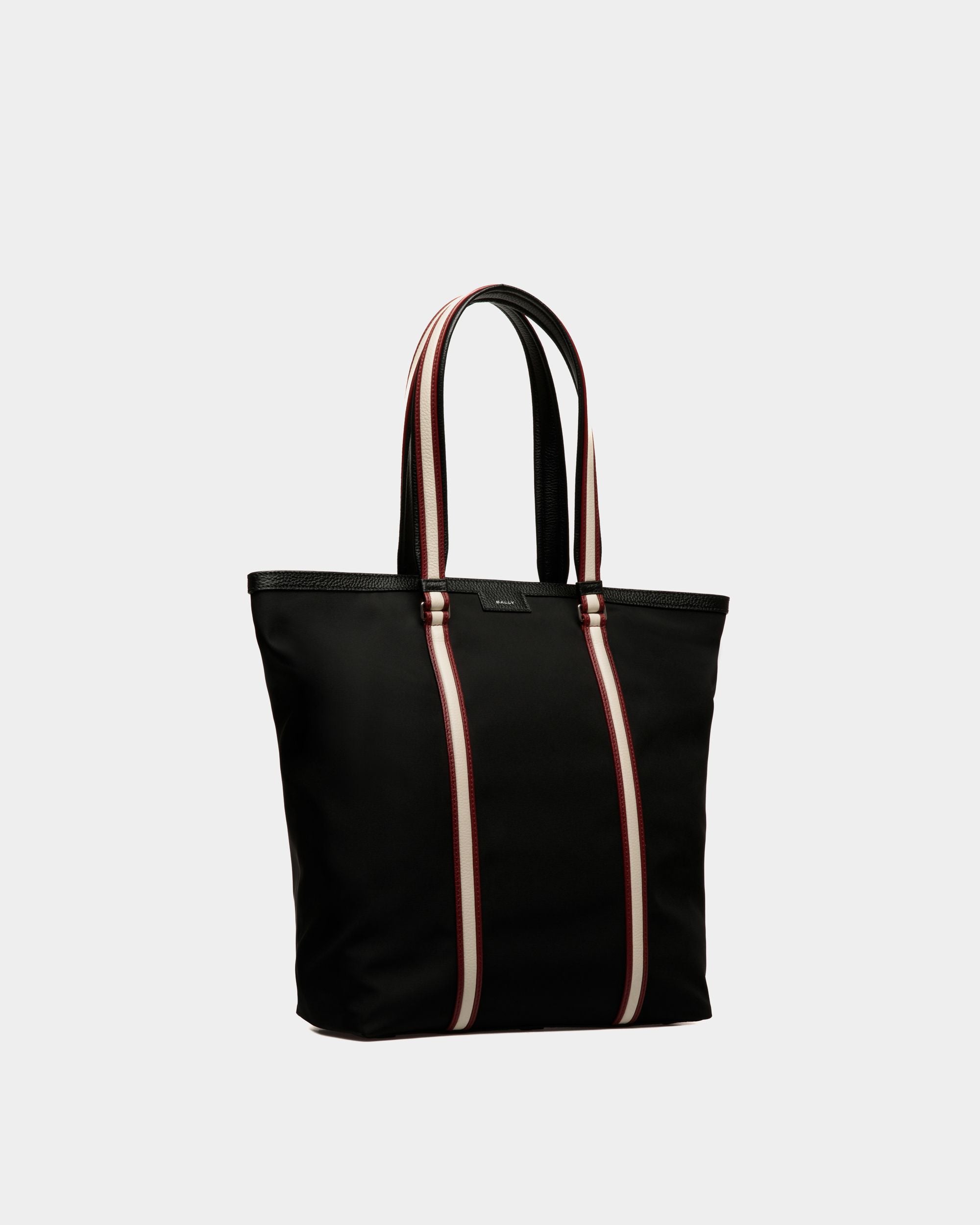 Bolso Tote Code De Nailon Negro - Hombre - Bally - 03