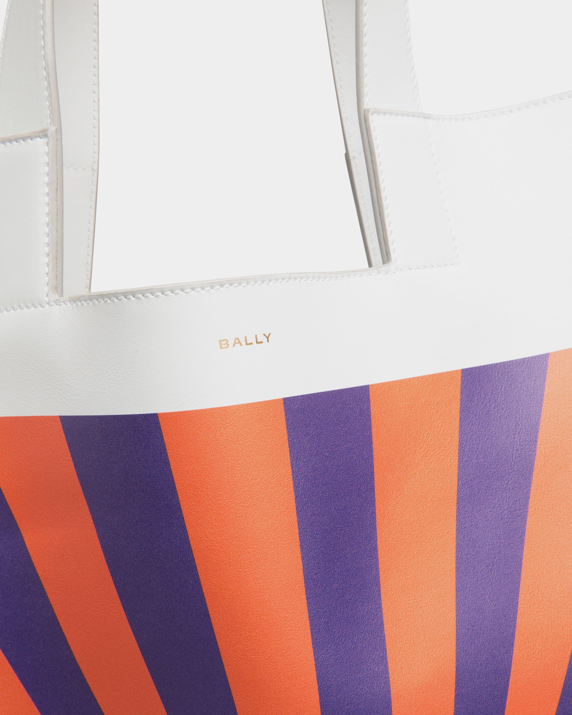 Bolso Tote Easy Bally De Piel Con Estampado Monte Verità - Hombre - Bally - 04