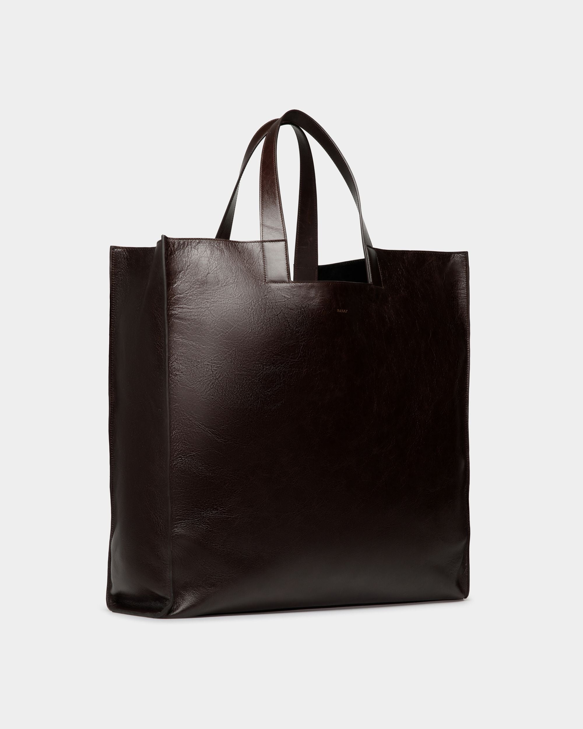 Bolso Tote Easy Bally De Piel Ébano - Hombre - Bally - 04