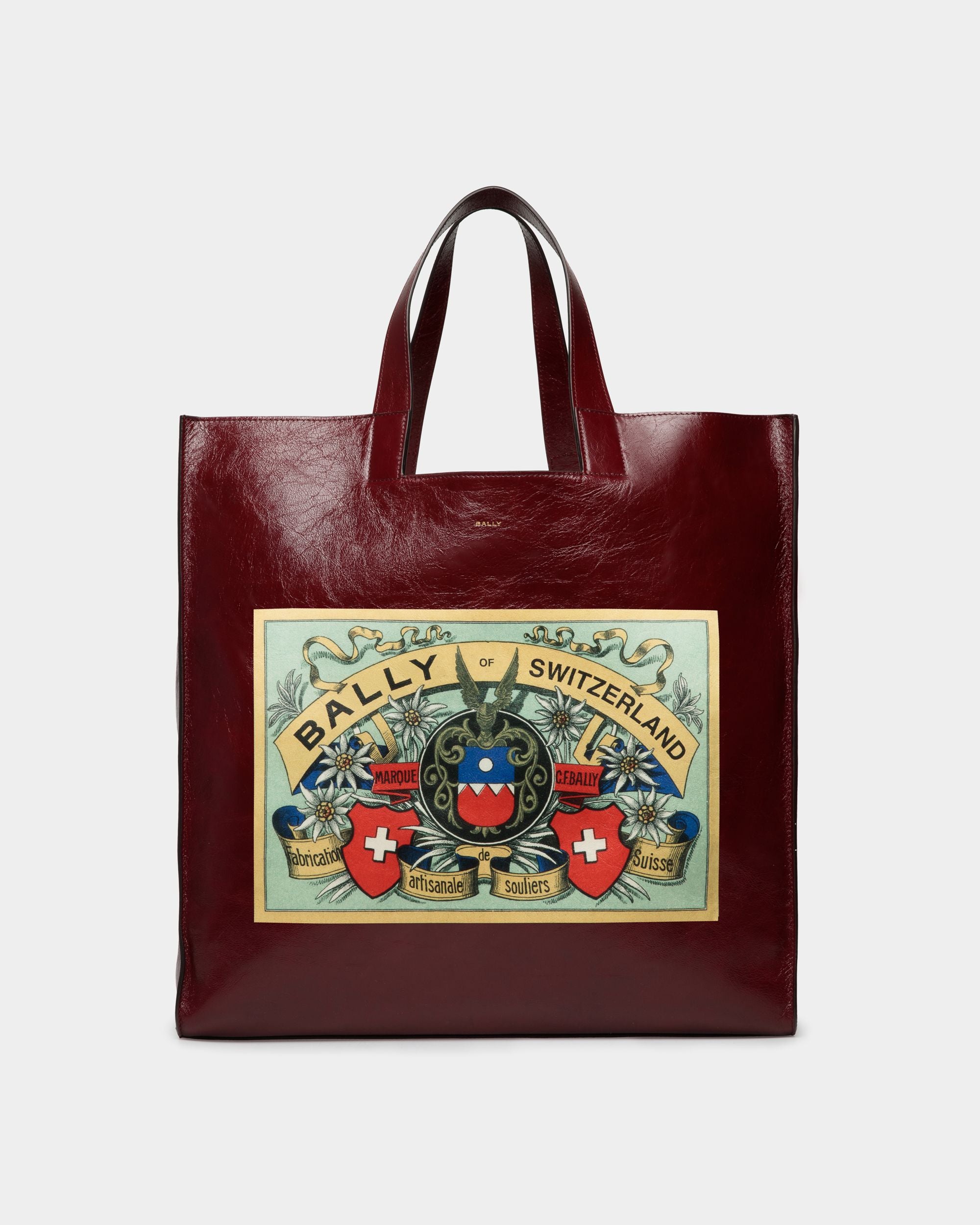 Easy Bally Tote In Andorra Leather - Men's - Bally - 01