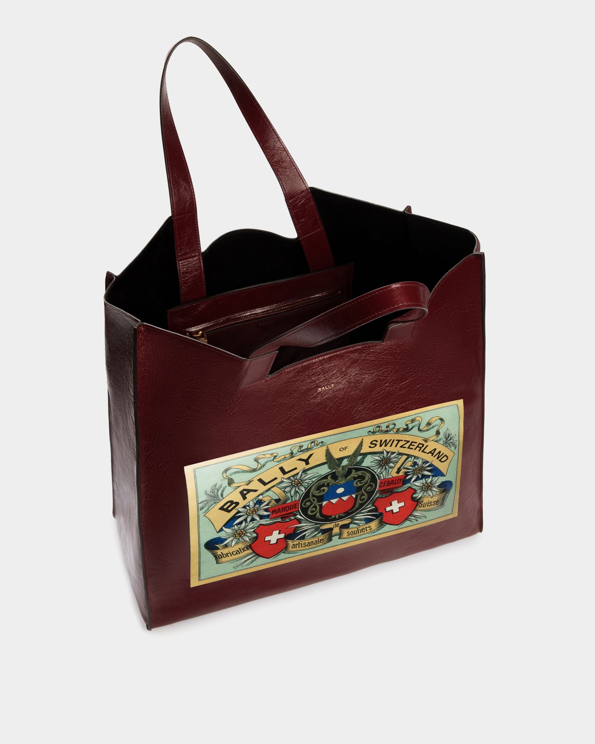 Easy Bally Tote In Andorra Leather - Men's - Bally - 04