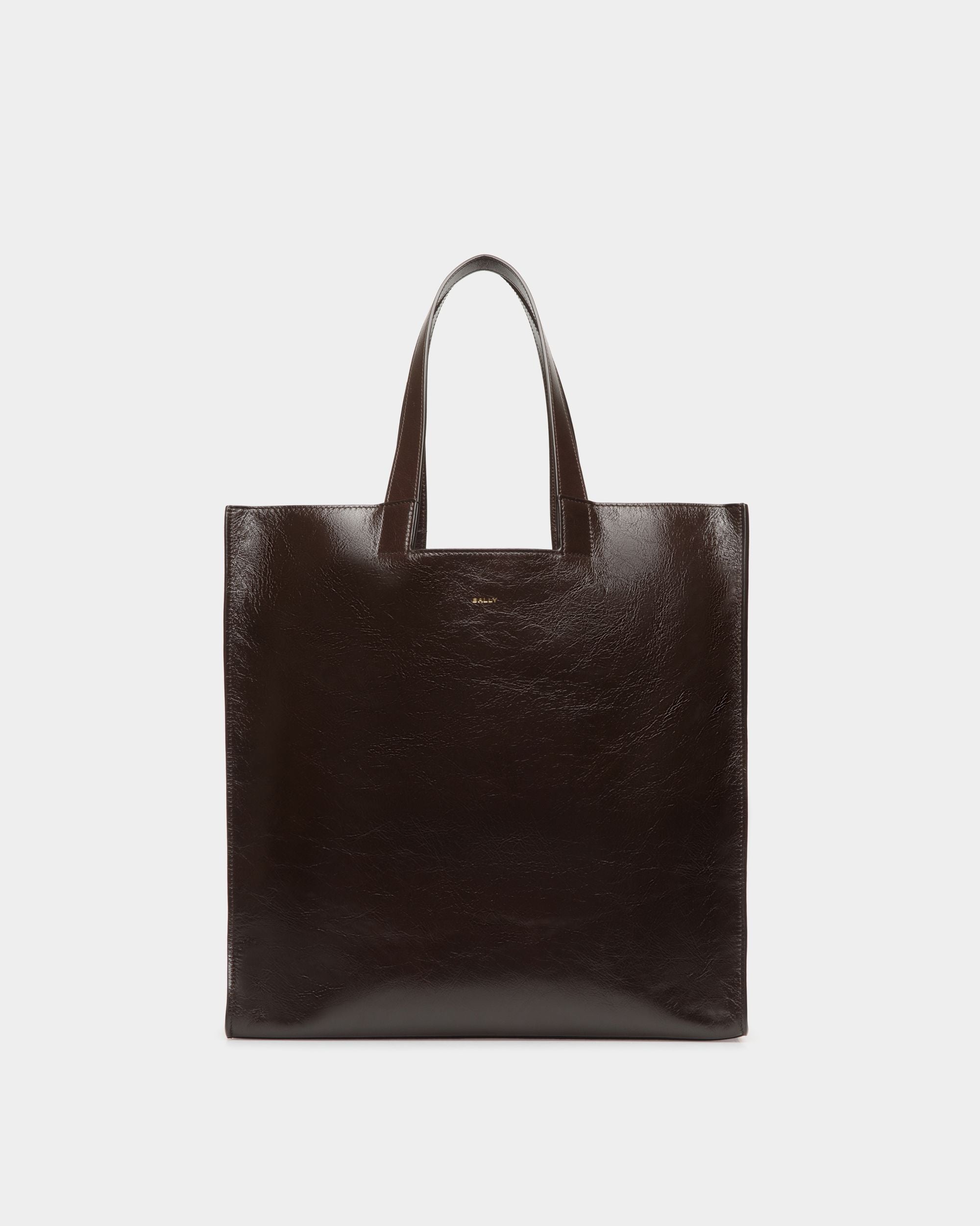 Bolso Tote Easy Bally De Piel Ébano - Hombre - Bally - 01