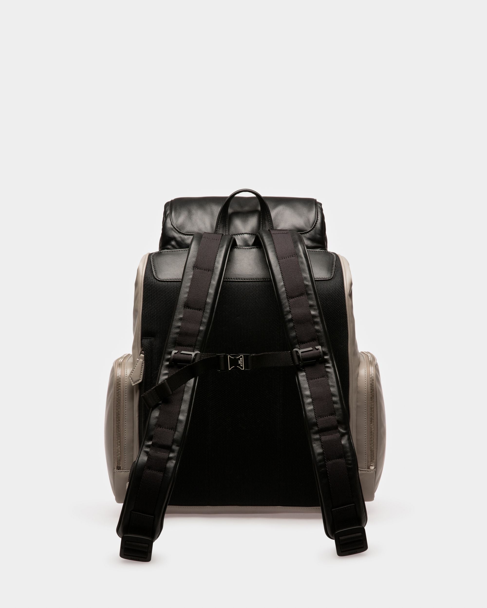 Athor Mochila En Cuerode Color Sasso Y Negro - Hombre - Bally - 03
