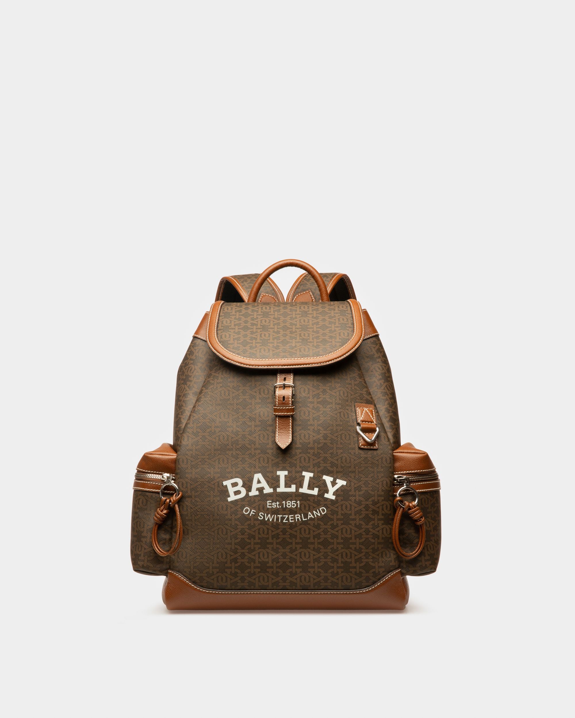 Cliford Small Mochila En Tpu De Color Marrón - Hombre - Bally - 01