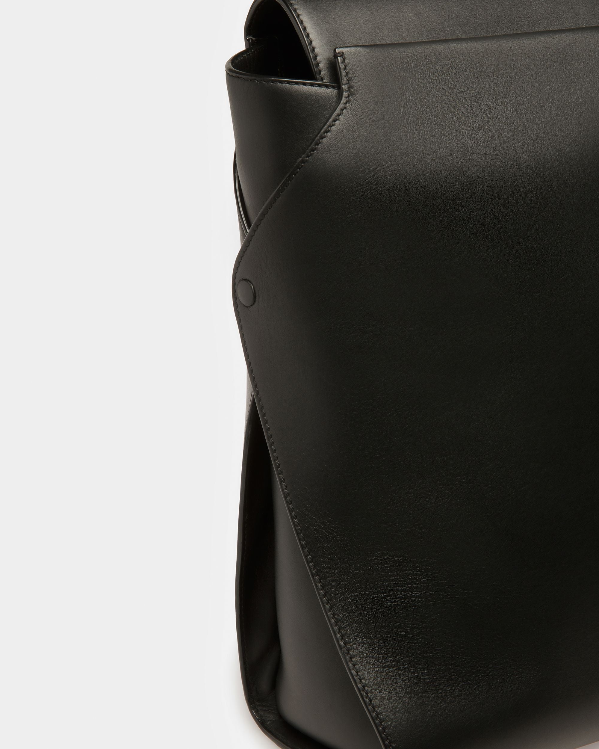 Azorin Leather Backpack In Black - Men's - Bally - 05