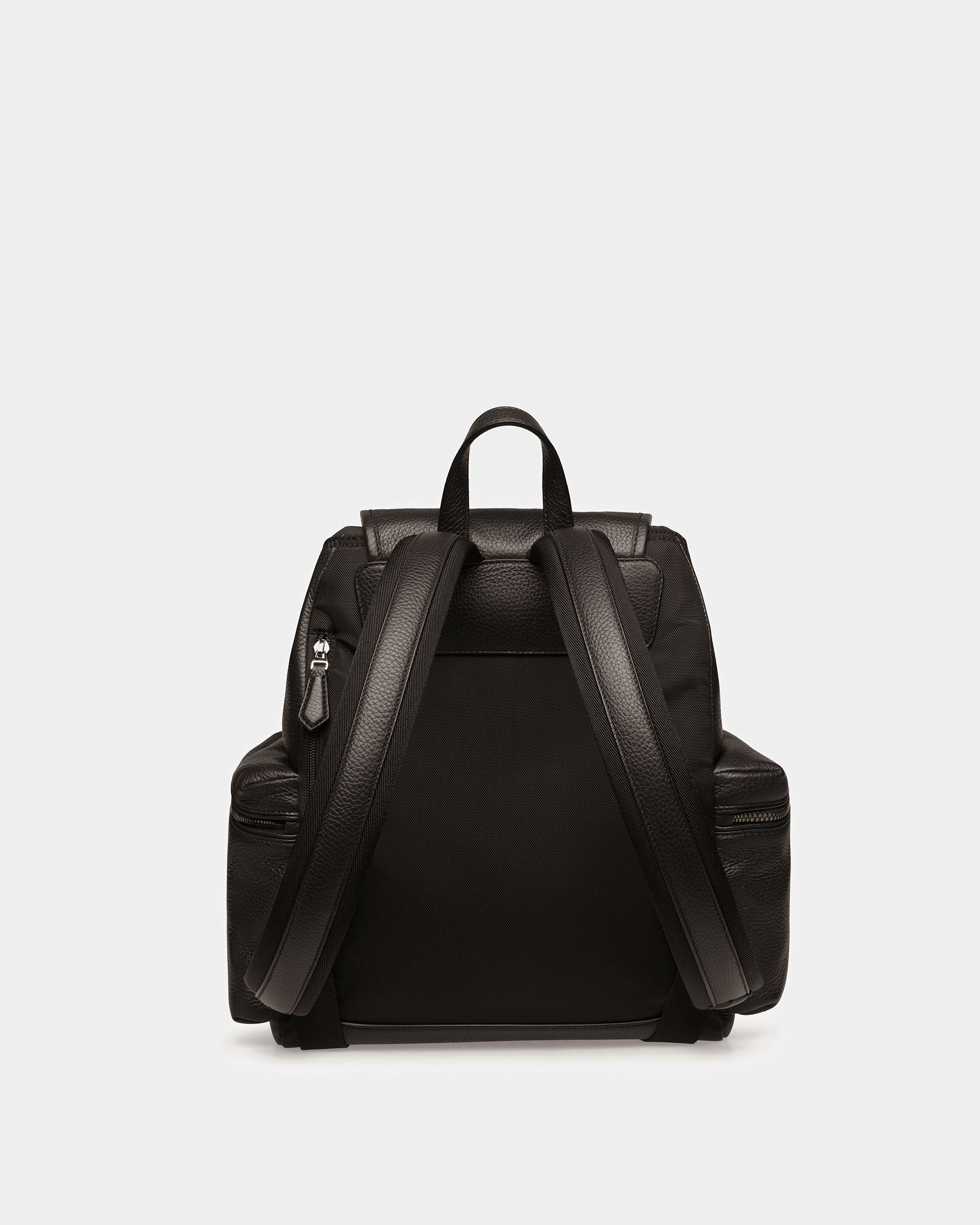 Cliford Leather Backpack In Black - Men's - Bally - 03