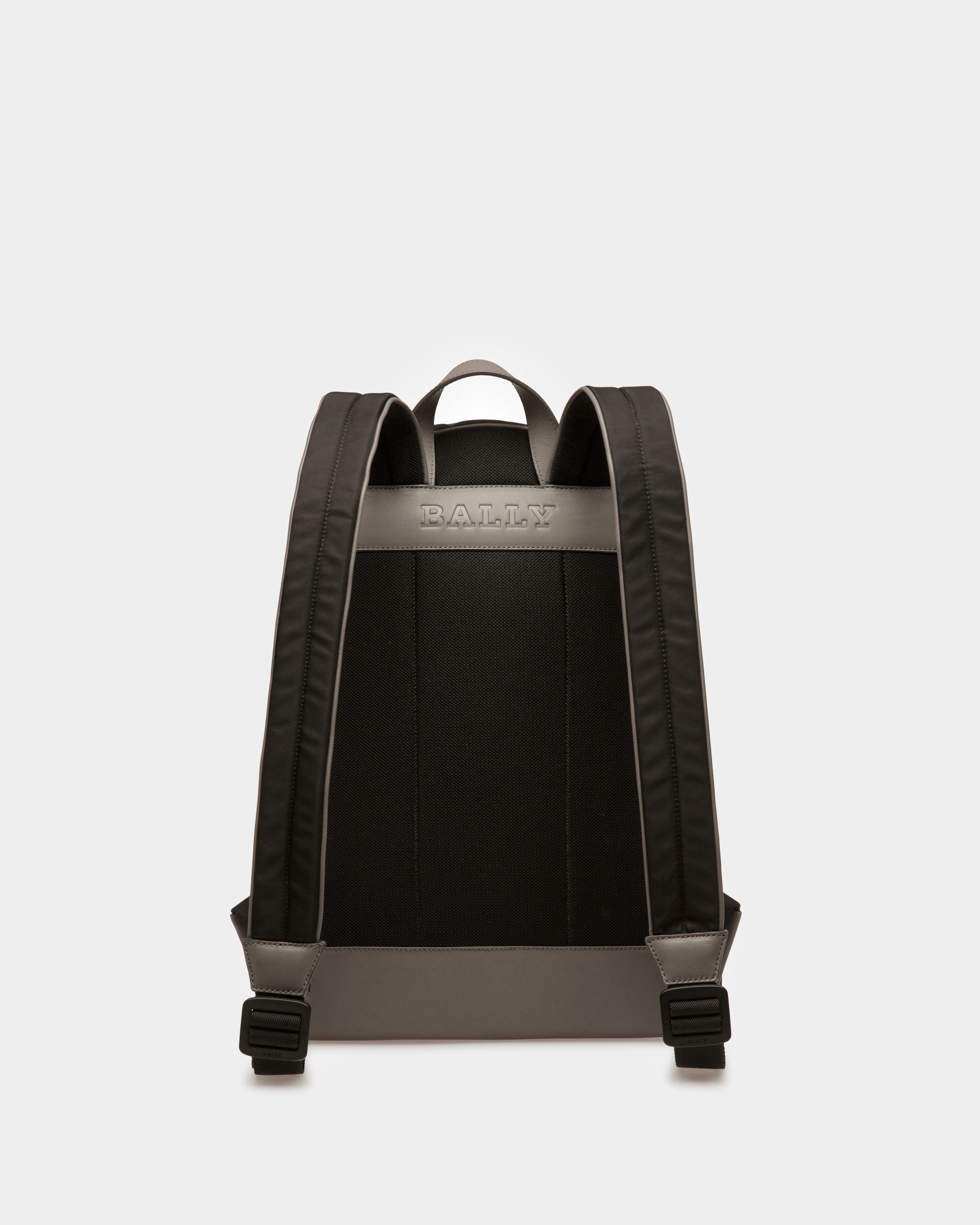 Harper Mochila De Piel Y Nailon En Negro - Hombre - Bally - 03
